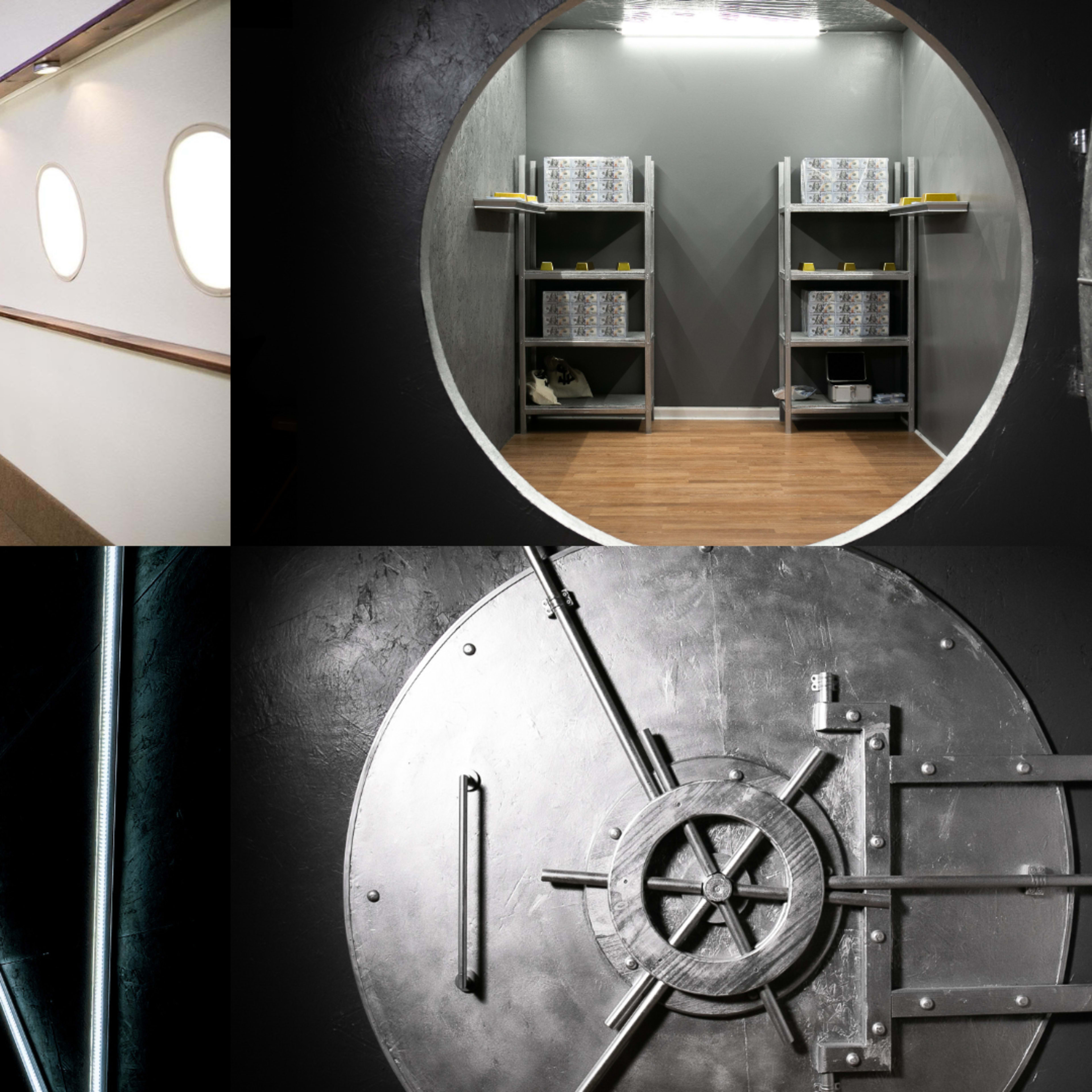 Multiple Music Video Film Sets - Private Jet set - Bank Vault - LED light tunnel - LED light wall - in New Jersey close to New York City Image in Union, Union, NJ