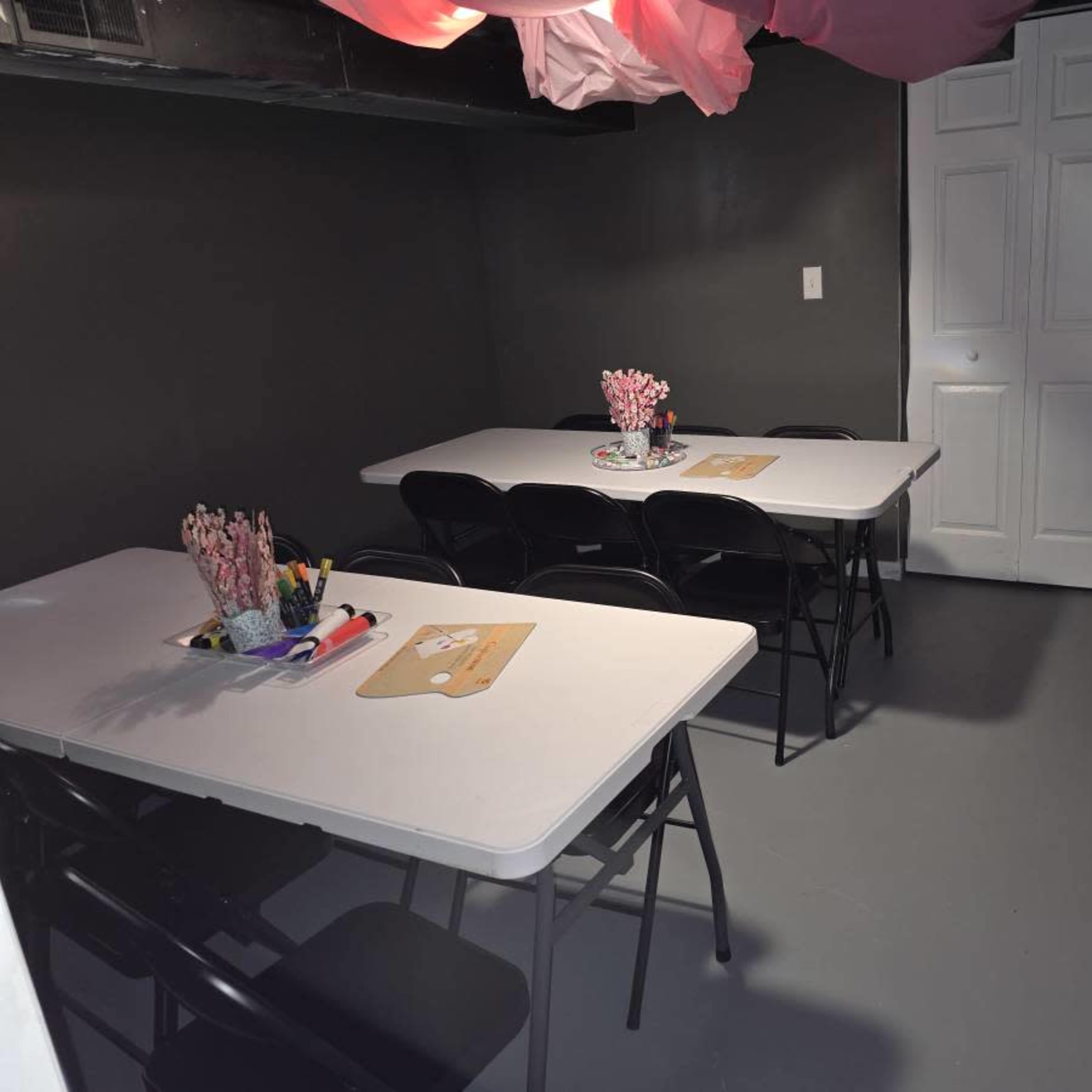 basement living space and studio room Image in Longwood Manor, Chicago, IL