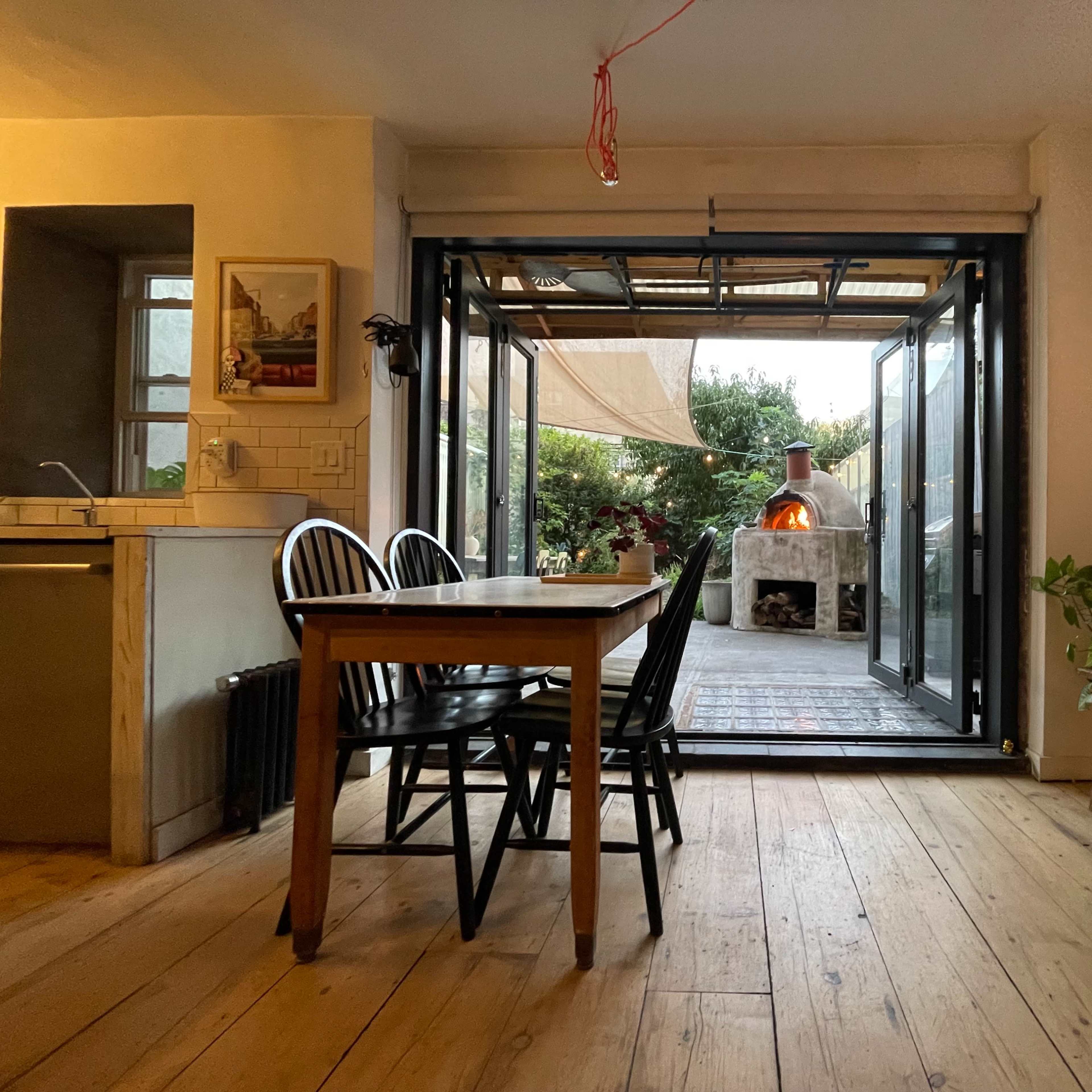 Spacious Apartment with Garden and Pizza Oven Image in Bedford-Stuyvesant, Brooklyn, NY