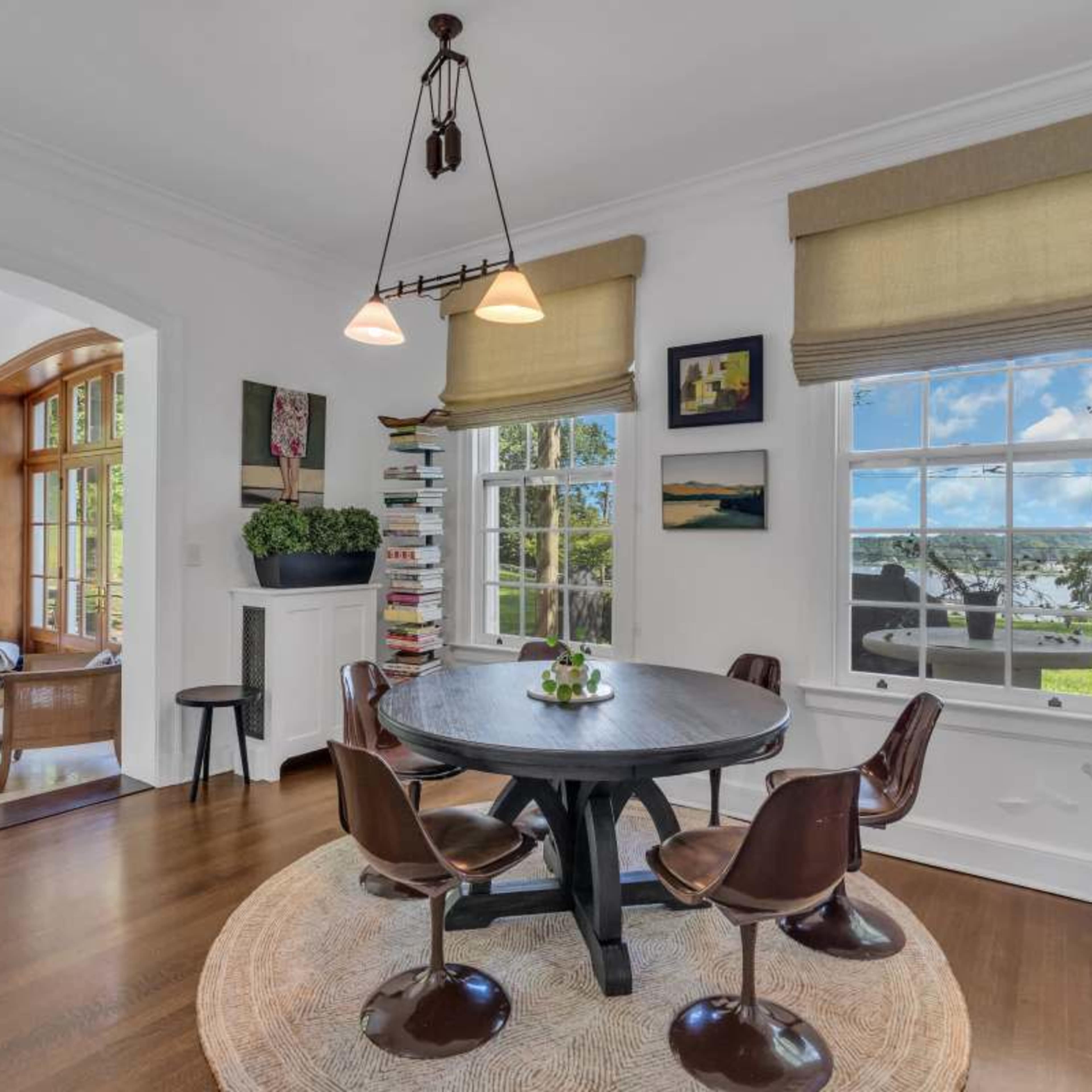 English/French Style Villa Overlooking the Navesink River Image in Middletown Township, Rumson, NJ
