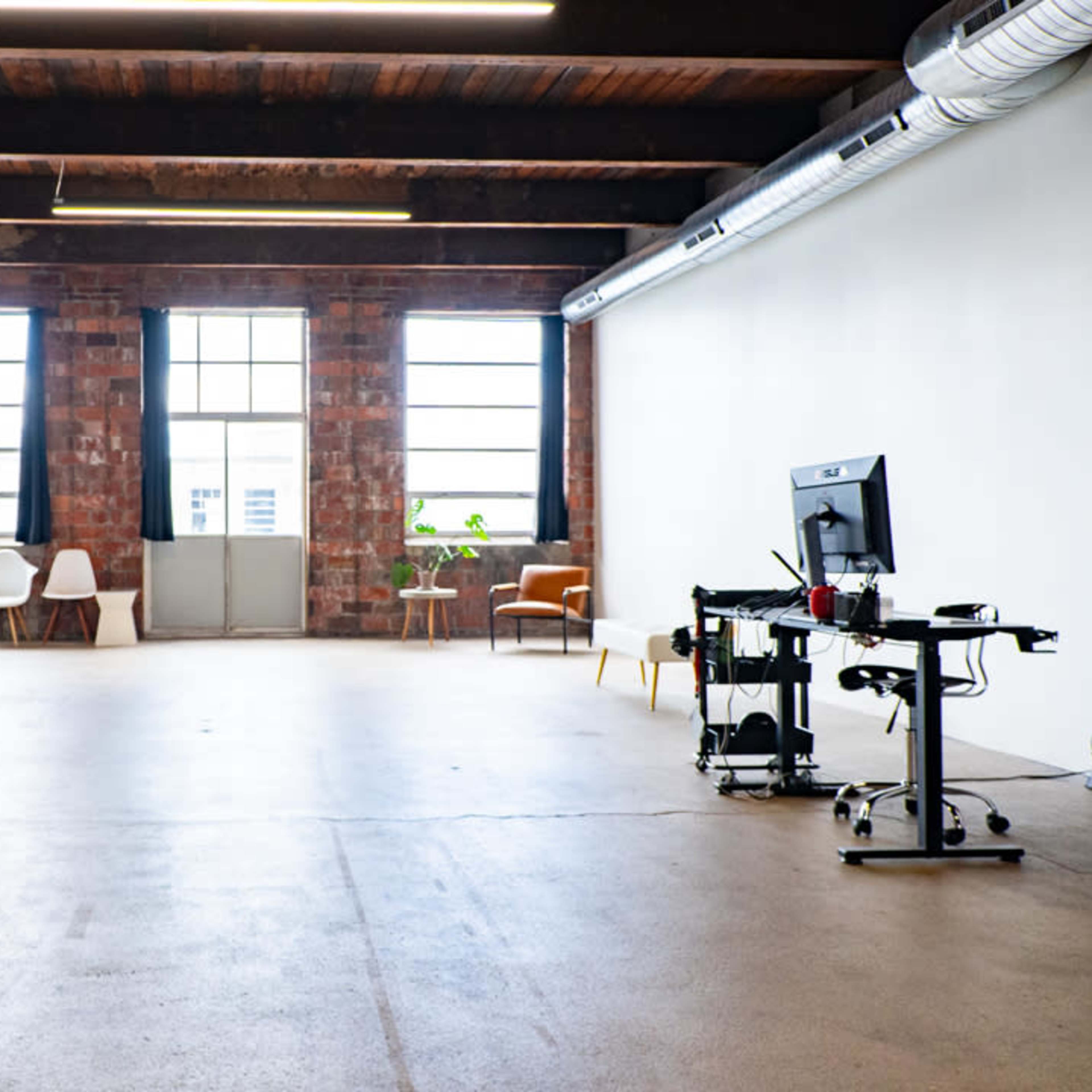 An Industrial Photo Studio With a Cozy Vibe Image in Babcock, Buffalo, NY