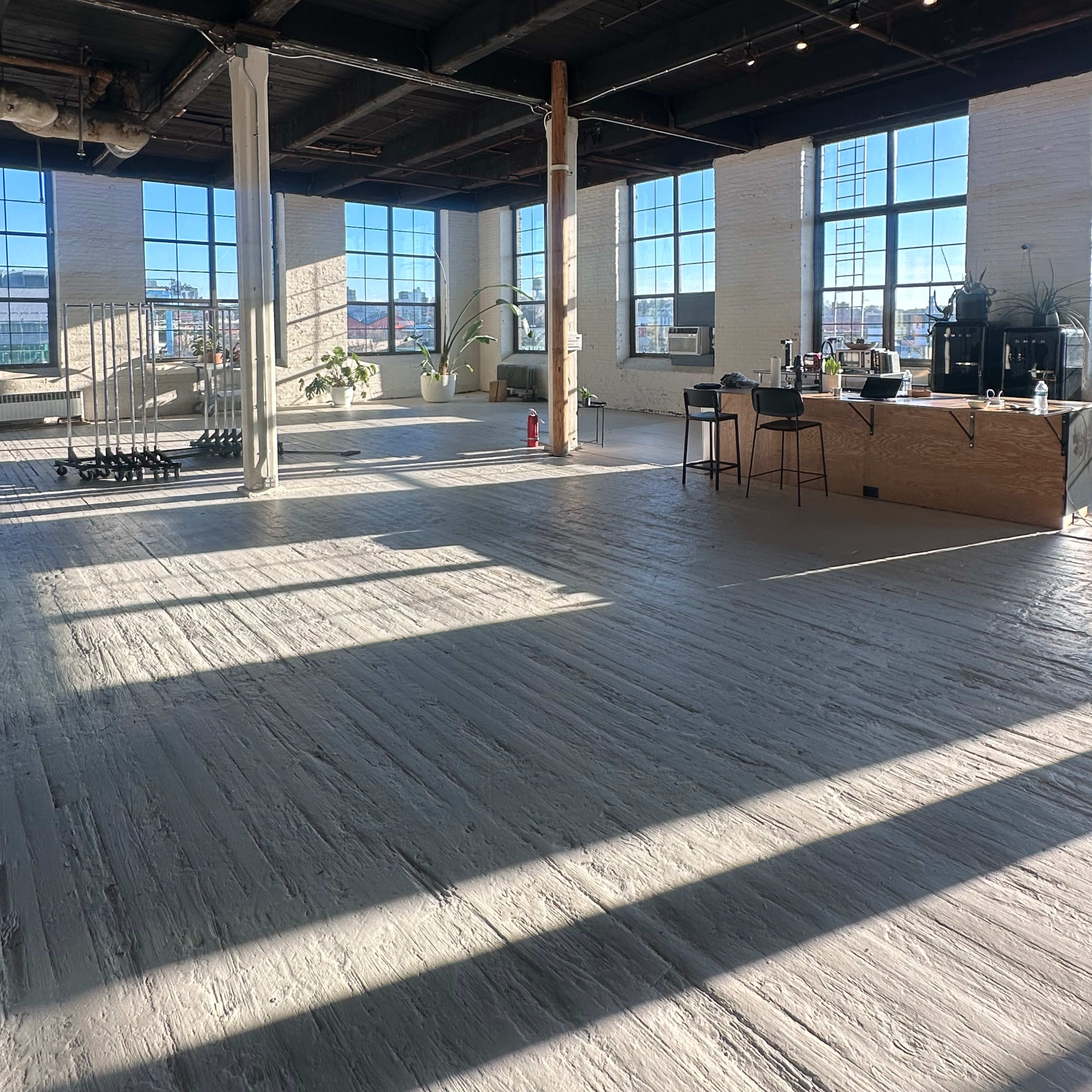 Studio Loft w/ Industrial Views- Fully Equipped Photo + Video Studio, Event Space, and More! (8,000 sq ft) Image in Red Hook, Brooklyn, NY