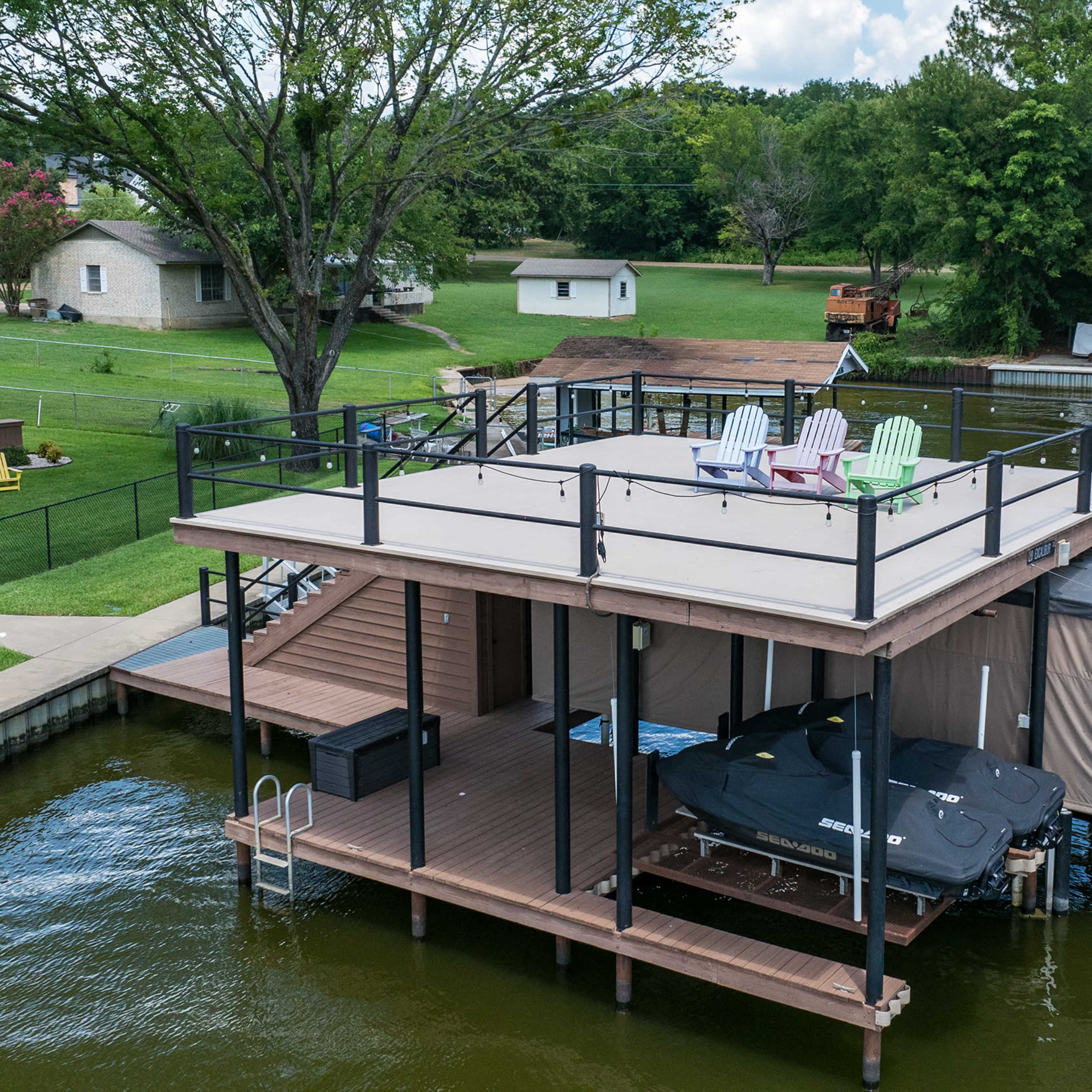 Lakefront Stay w/ Fire Pit, Grill & Private Dock Image in , Mabank, TX