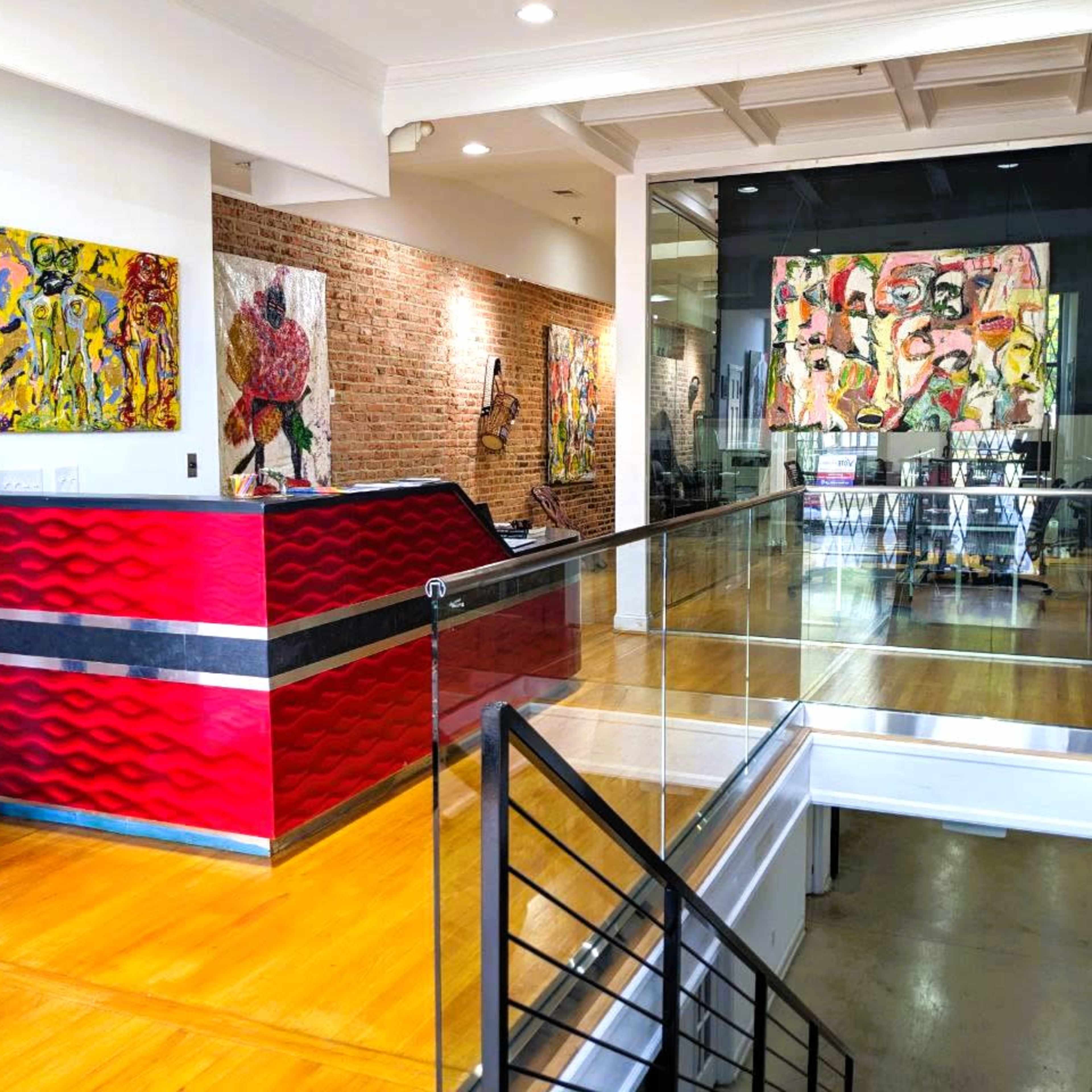 First Floor flex space with reception, boardroom and art gallery Image in Northeast Washington, Washington, DC