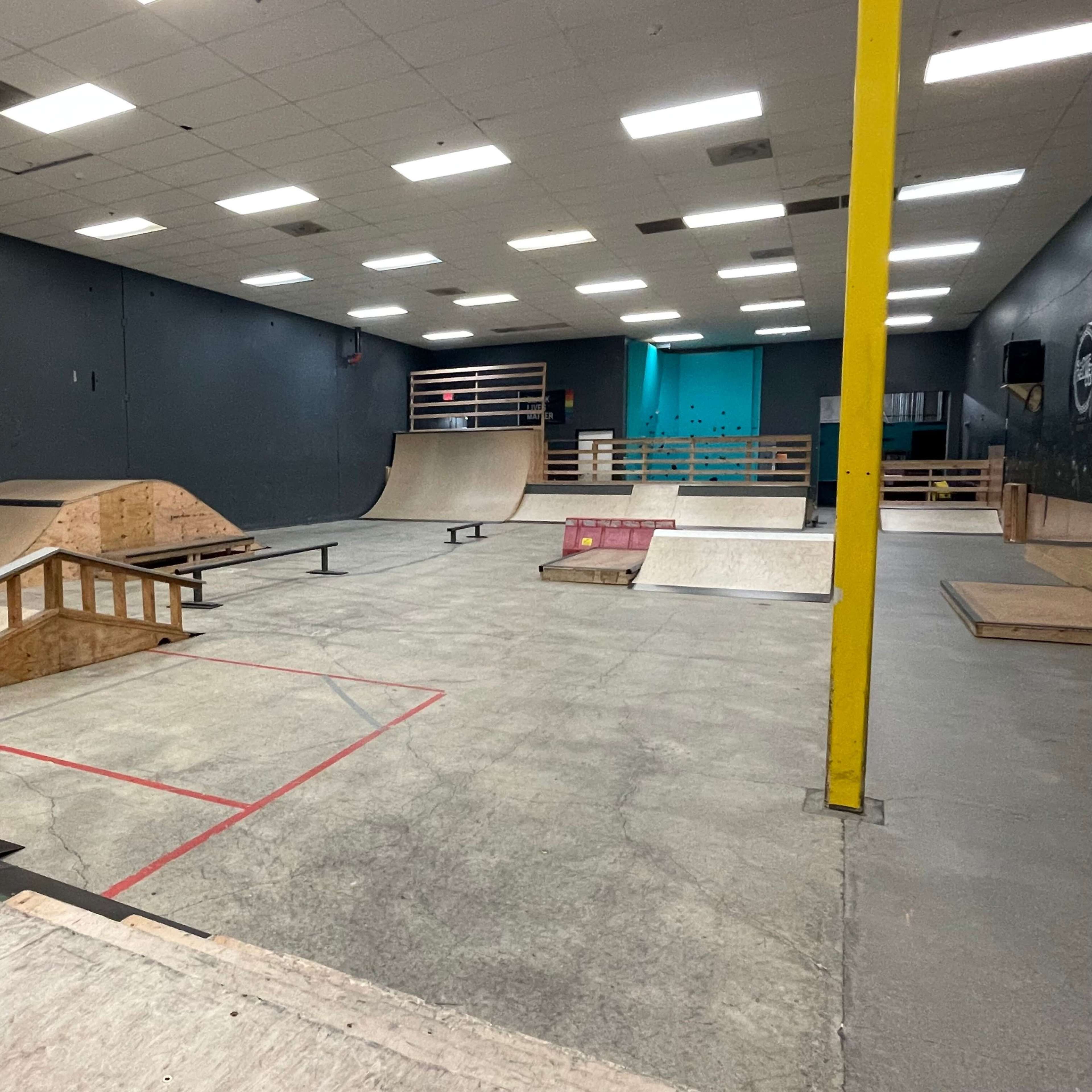 Unique Warehouse Skatepark Venue Image in Linwood, Milwaukie, OR