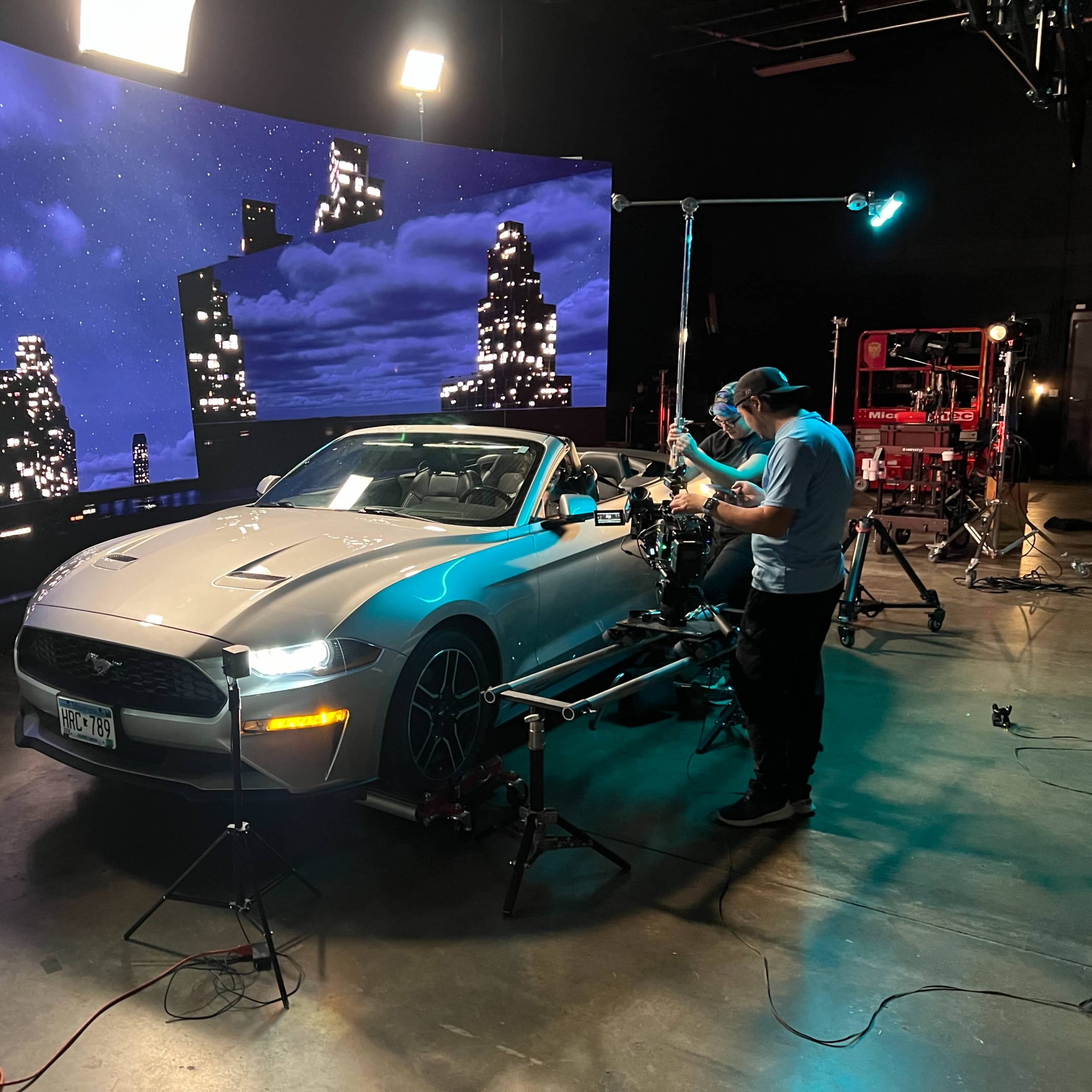 Production Studio with 30' LED Wall in Northeast Minneapolis Image in Mid-City Industrial, Minneapolis, MN