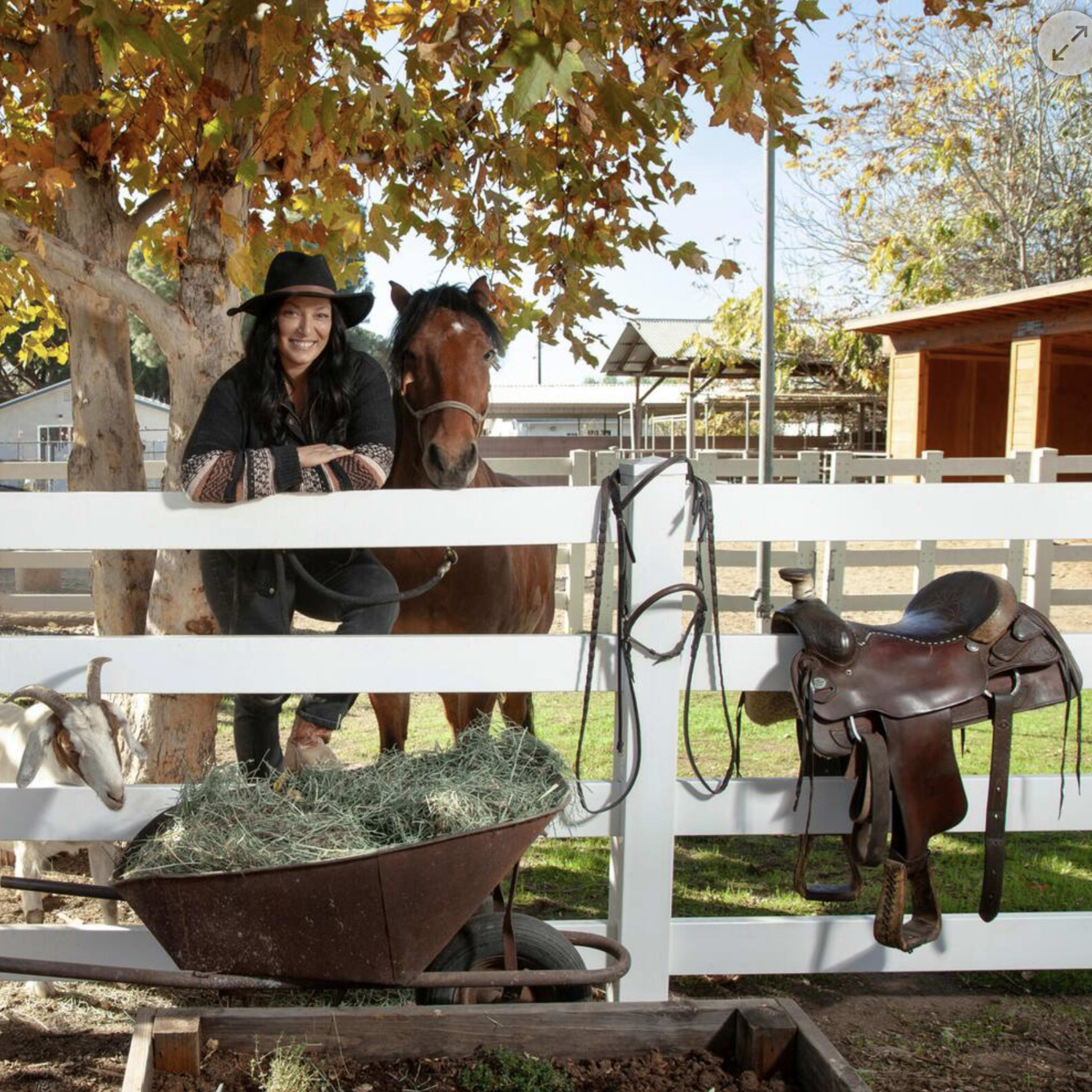 Amazing Ranch Property in Los Angeles with pool, fire pit, horse & farm animals Image in Shadow Hills, Los Angeles, CA