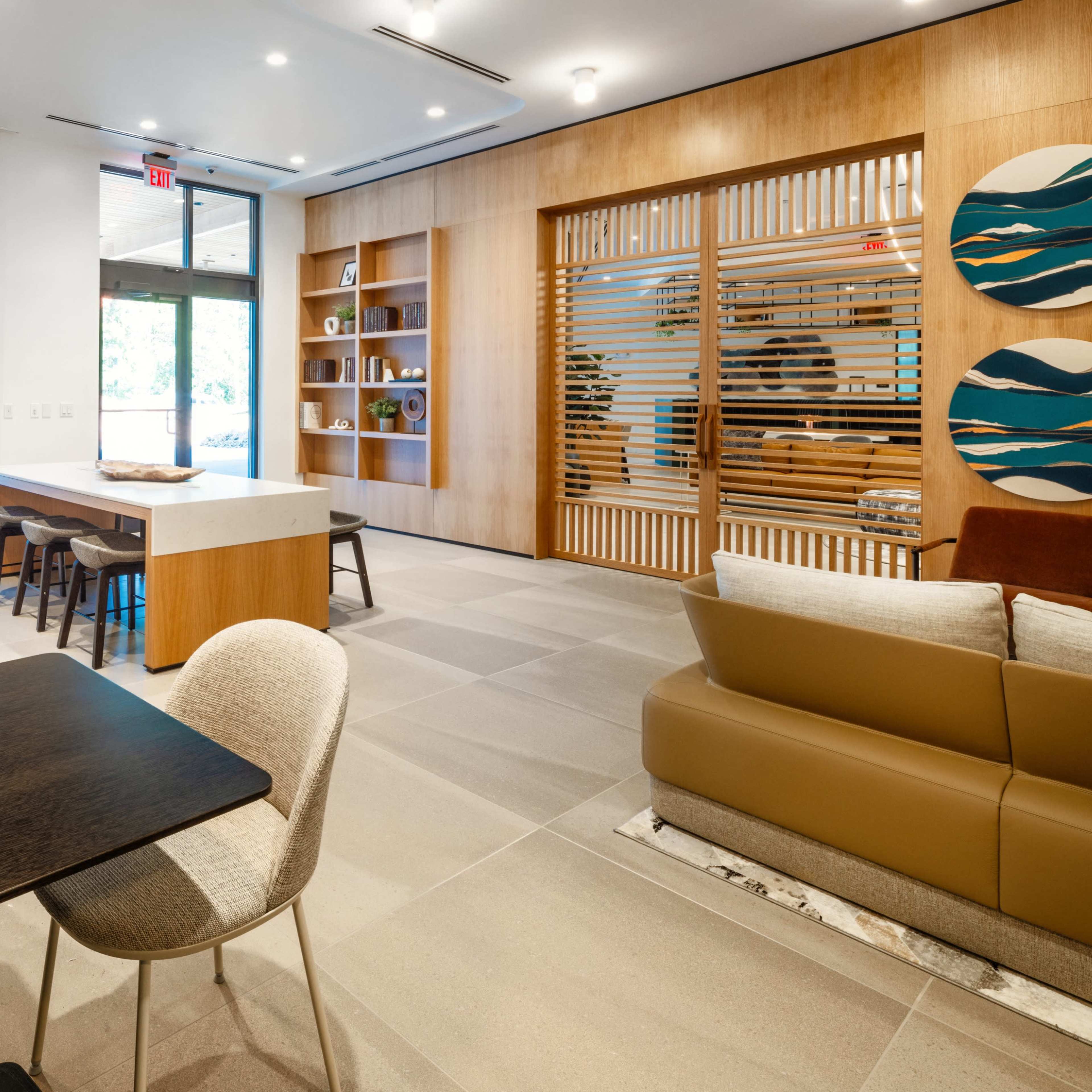 Spacious Lounge w/kitchenette Perfect for your next meeting! Image in Princeton, Princeton, NJ
