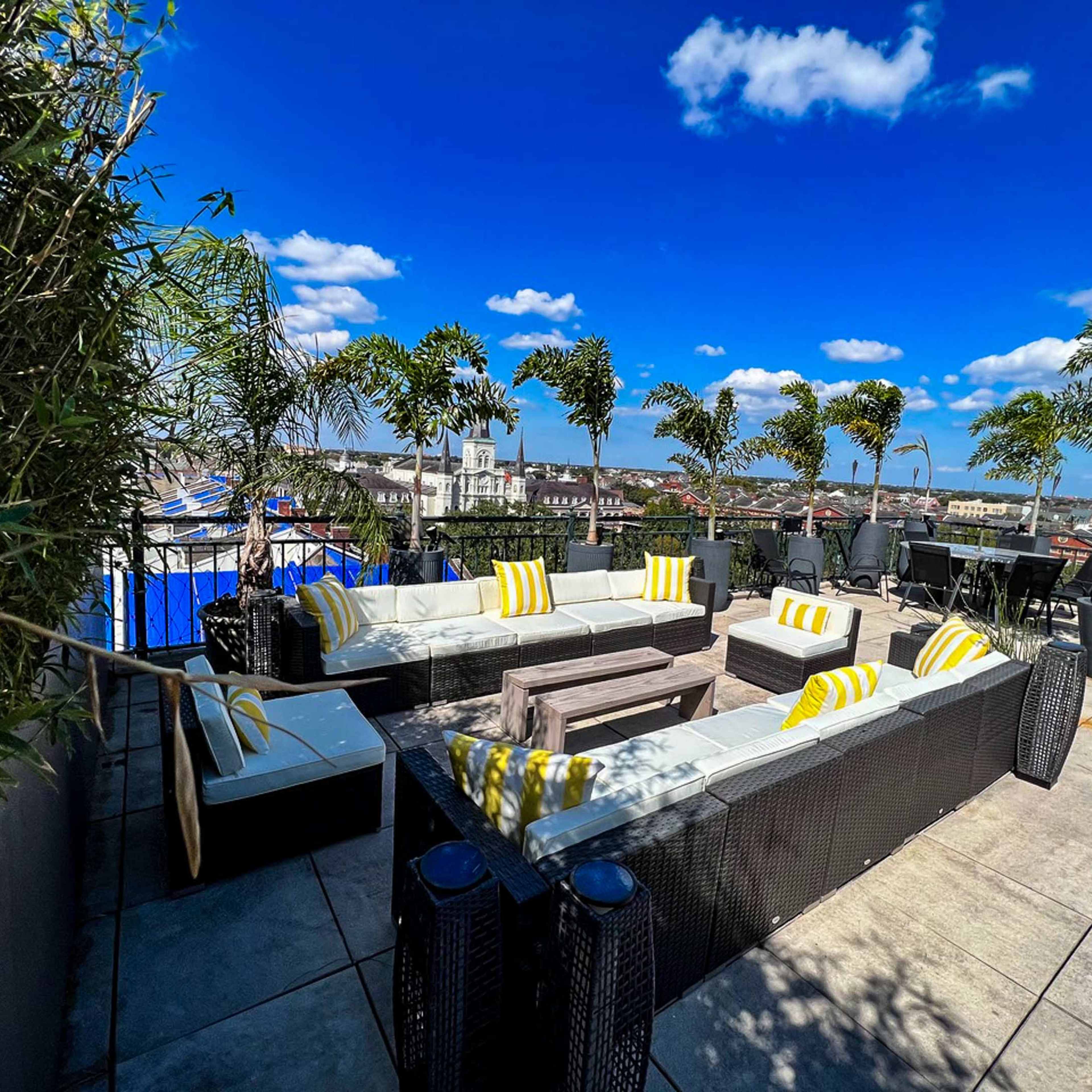 The Most Spectacular Rooftop Deck in New Orleans Image in French Quarter, New Orleans, LA