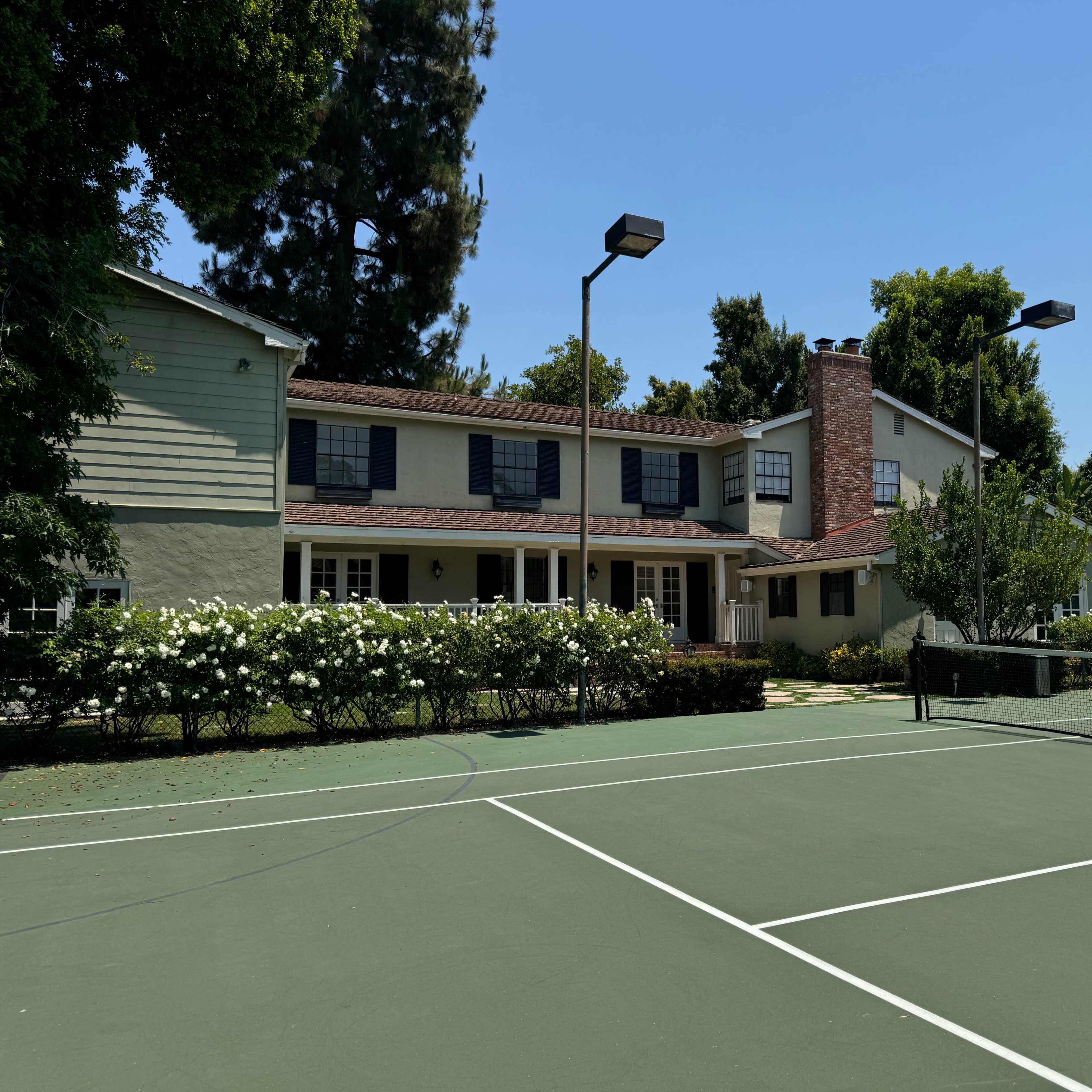 Encino Home with Tennis Court & Pool Image in Encino, Los Angeles, CA