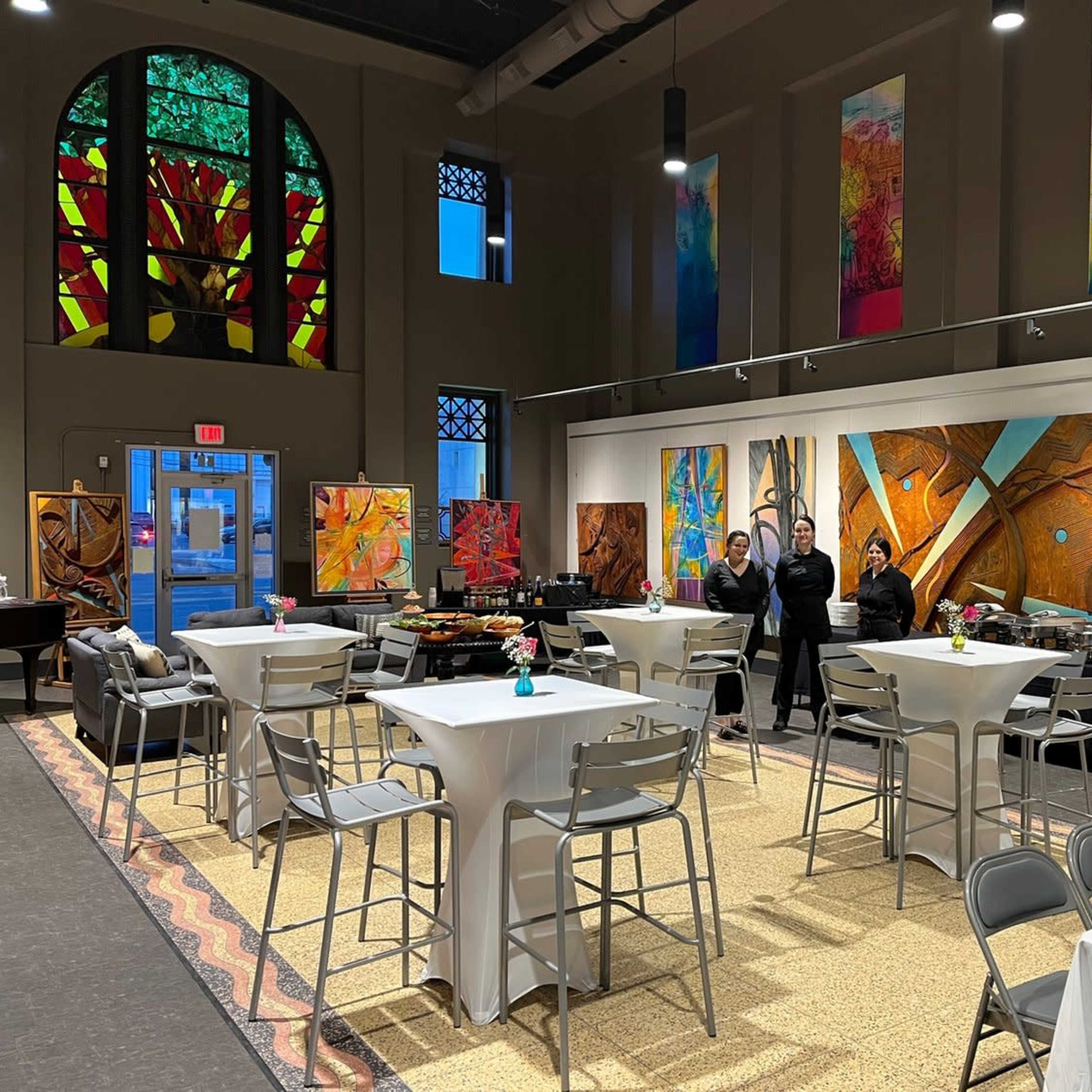 Beautiful Bank-Turned-Downtown Art Gallery Image in Hazleton, Hazleton, PA