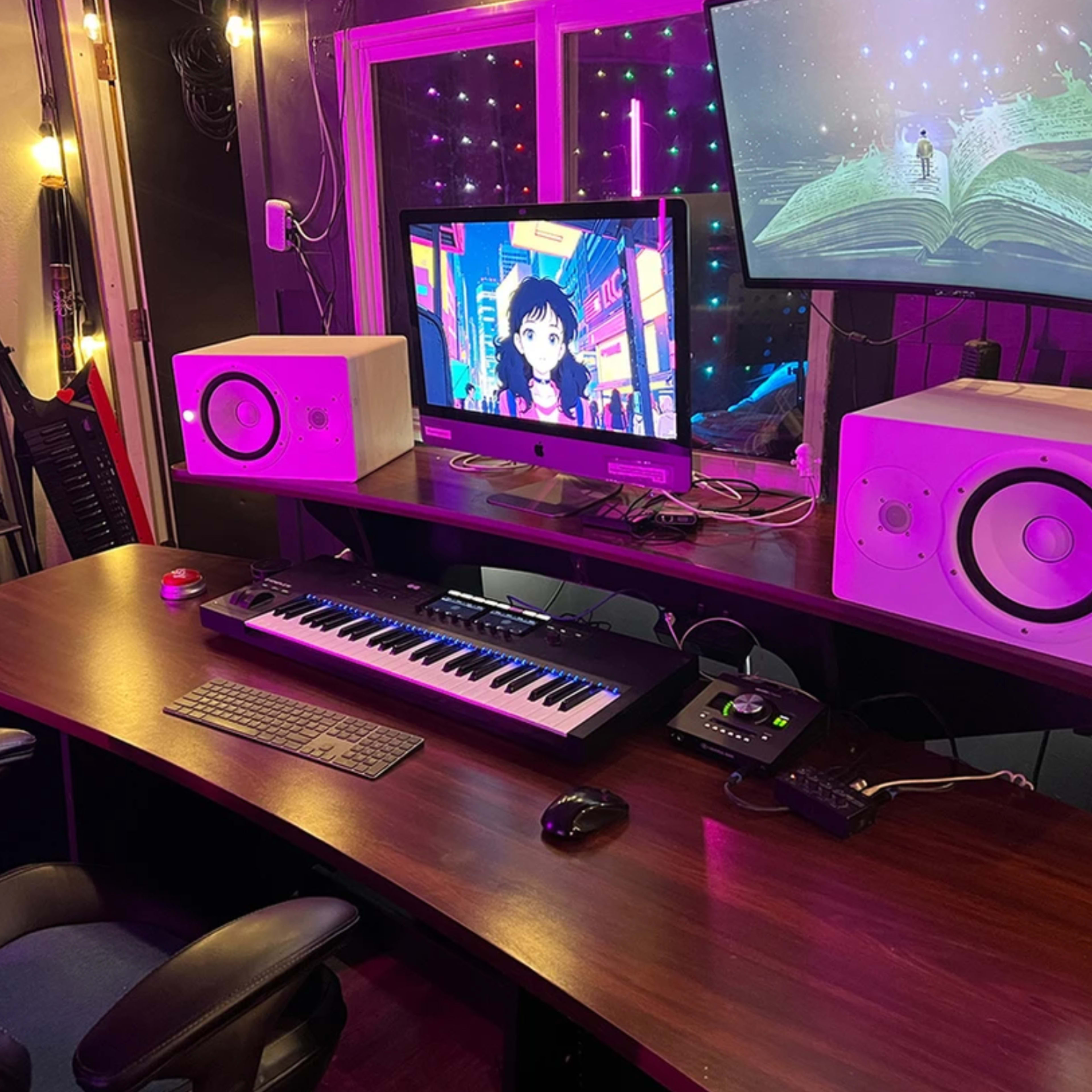 Large Recording Studio with Spacious Booth Image in North Hollywood, Los Angeles, CA