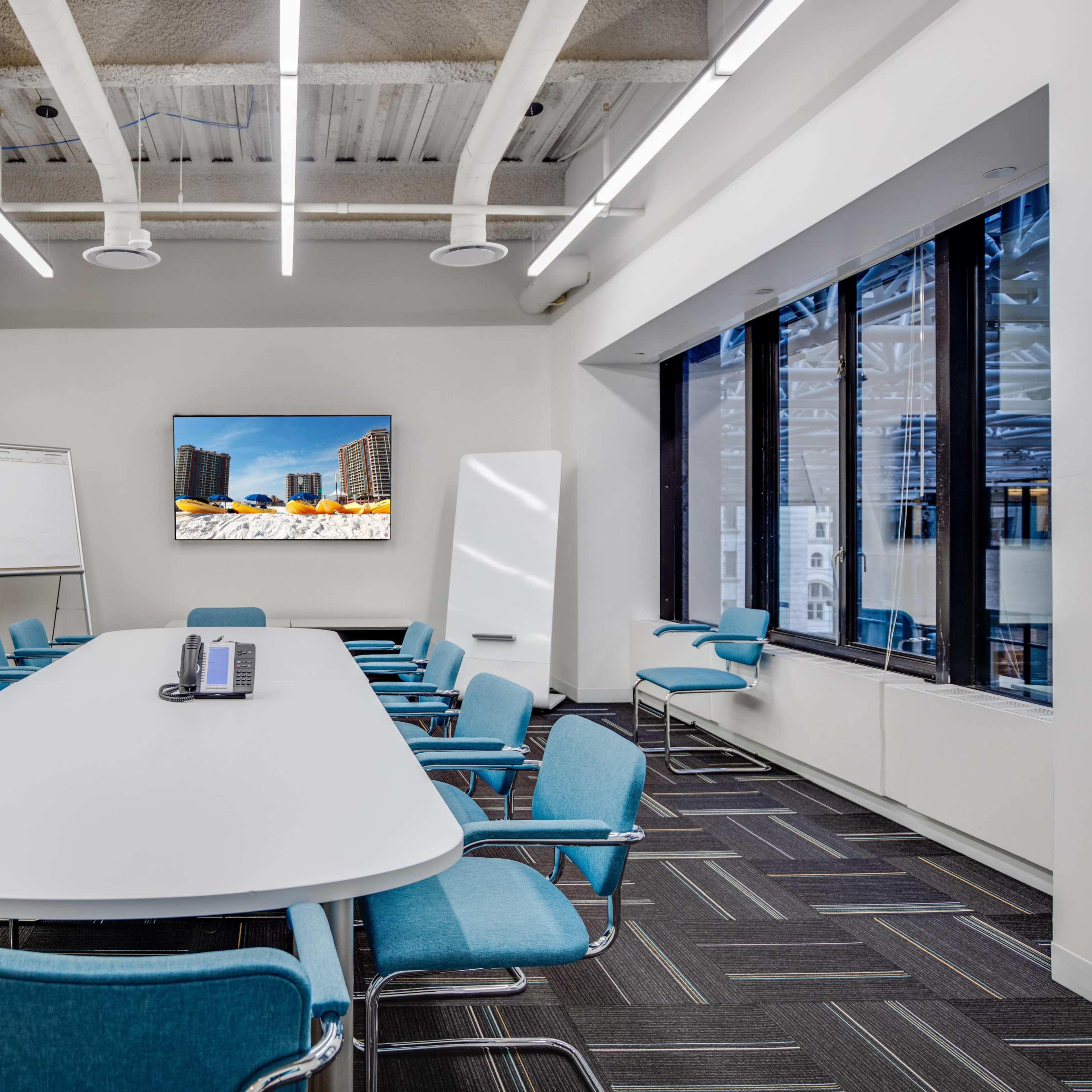 Financial District Executive Boardroom Image in Downtown, Boston, MA