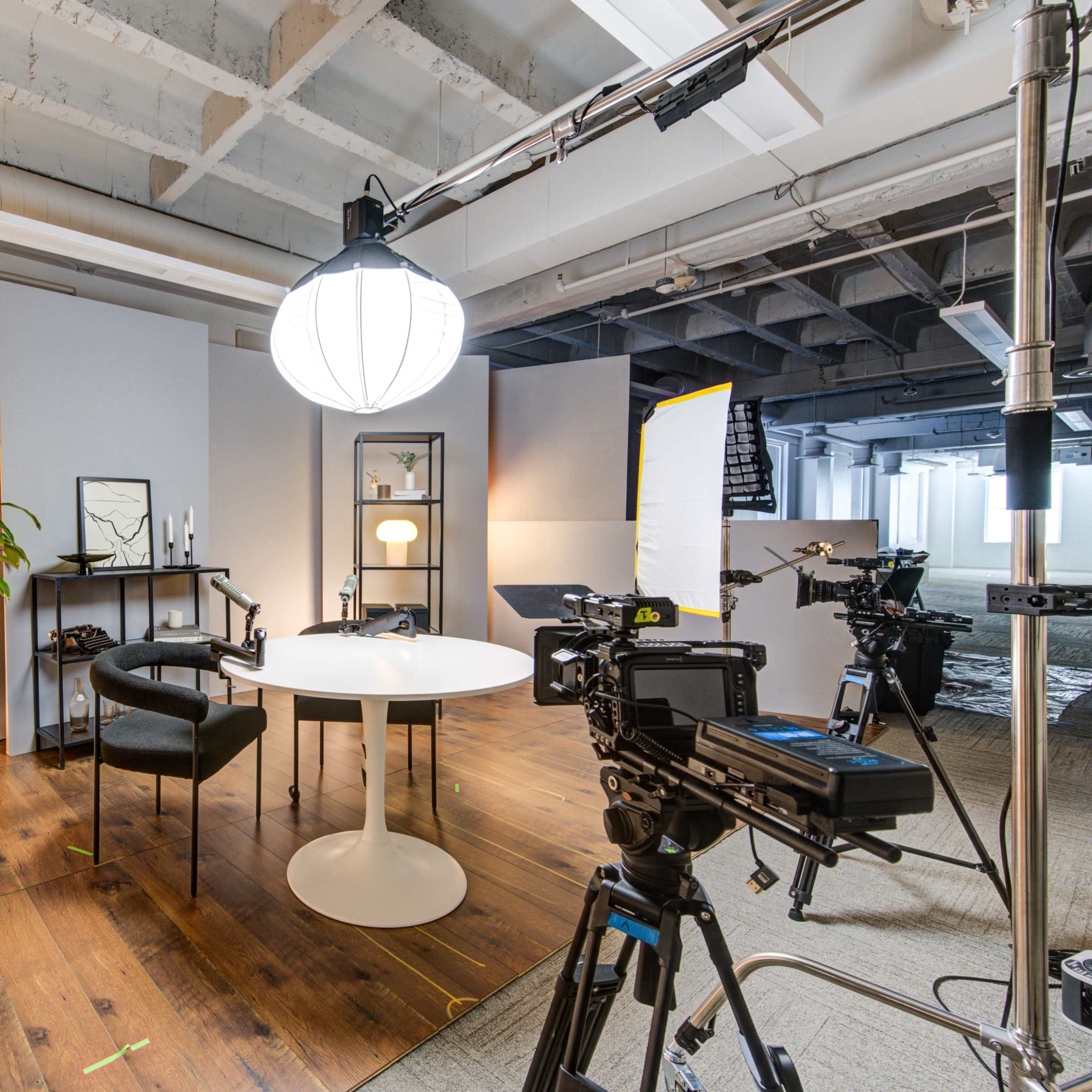 Dynamic Podcast Production Studio Image in Downtown Houston, Houston, TX