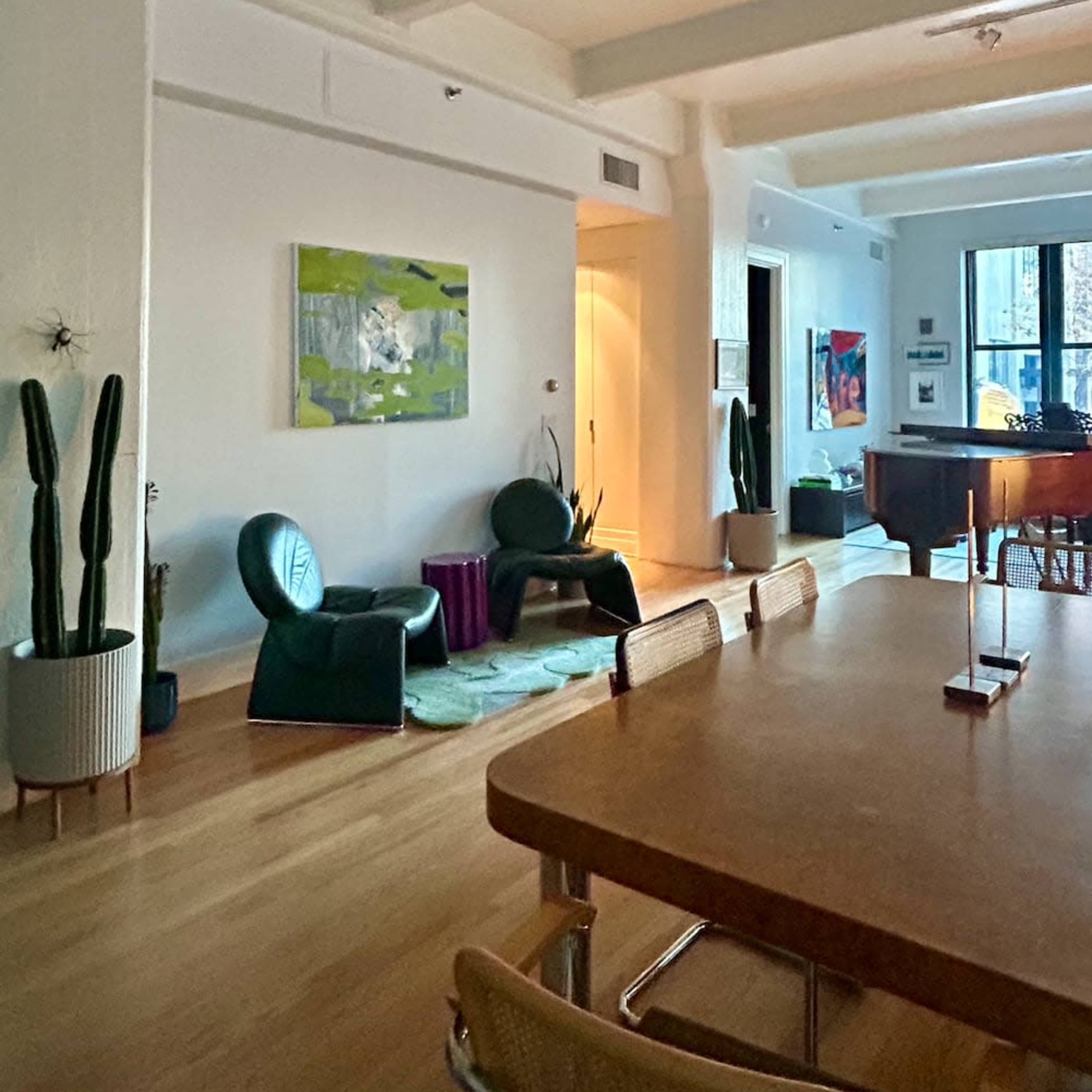 Dumbo duplex piano loft with MREanhatthan bridge view Image in Dumbo, Brooklyn, NY