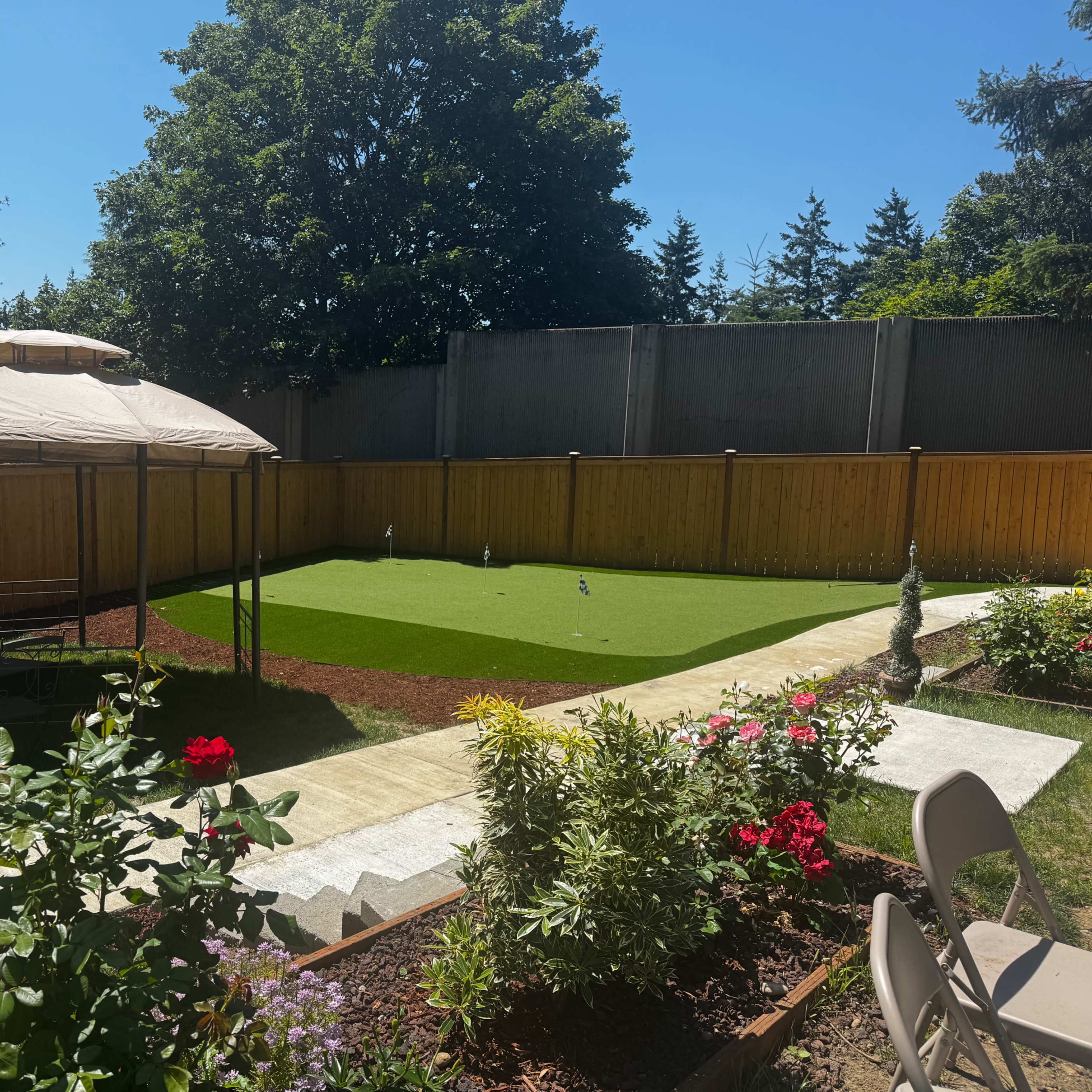 Backyard Oasis Image in Kingsgate, Kirkland, WA