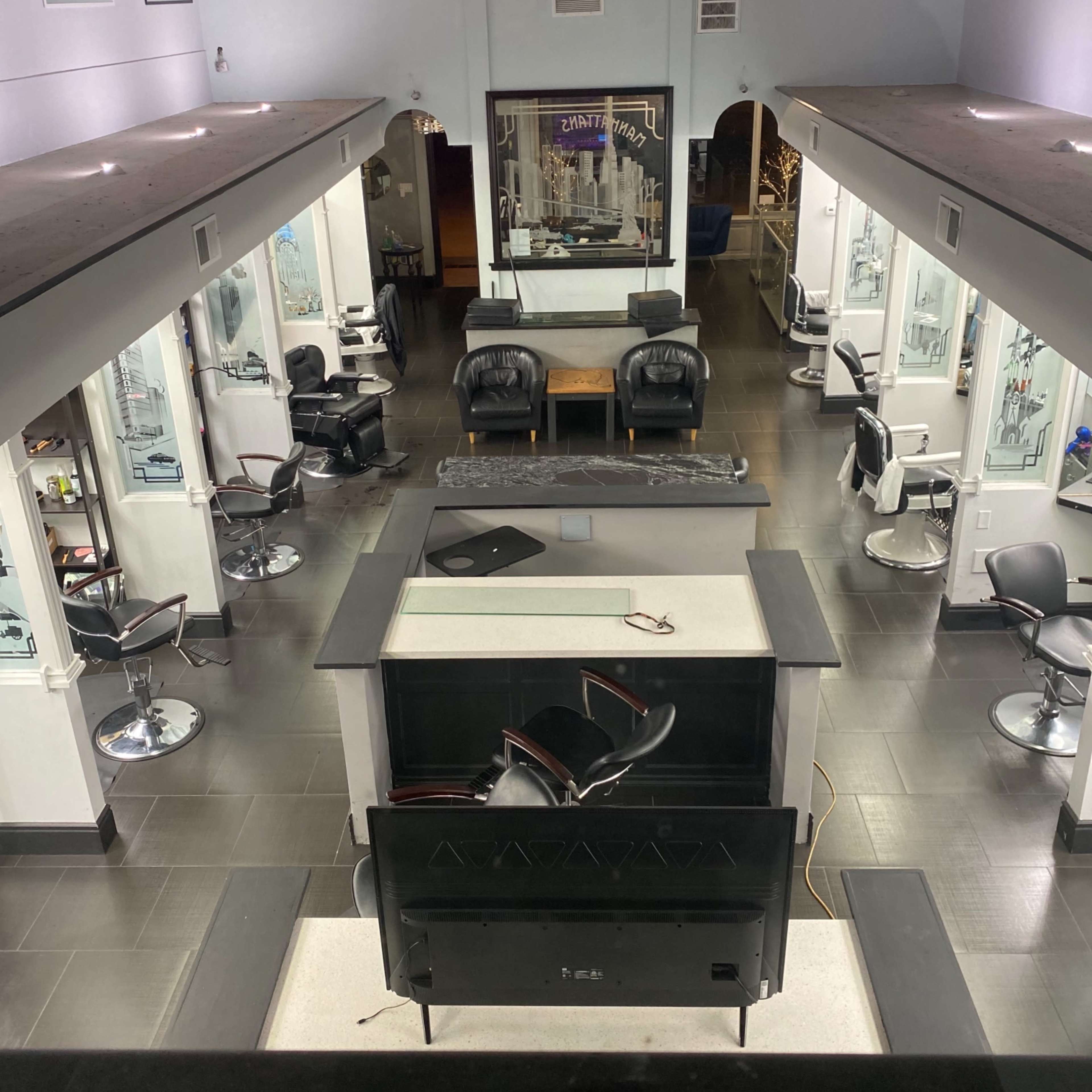 Downtown Riversides Main Street Prime Barbershop & design Studio. Image in Downtown Riverside, Riverside, CA