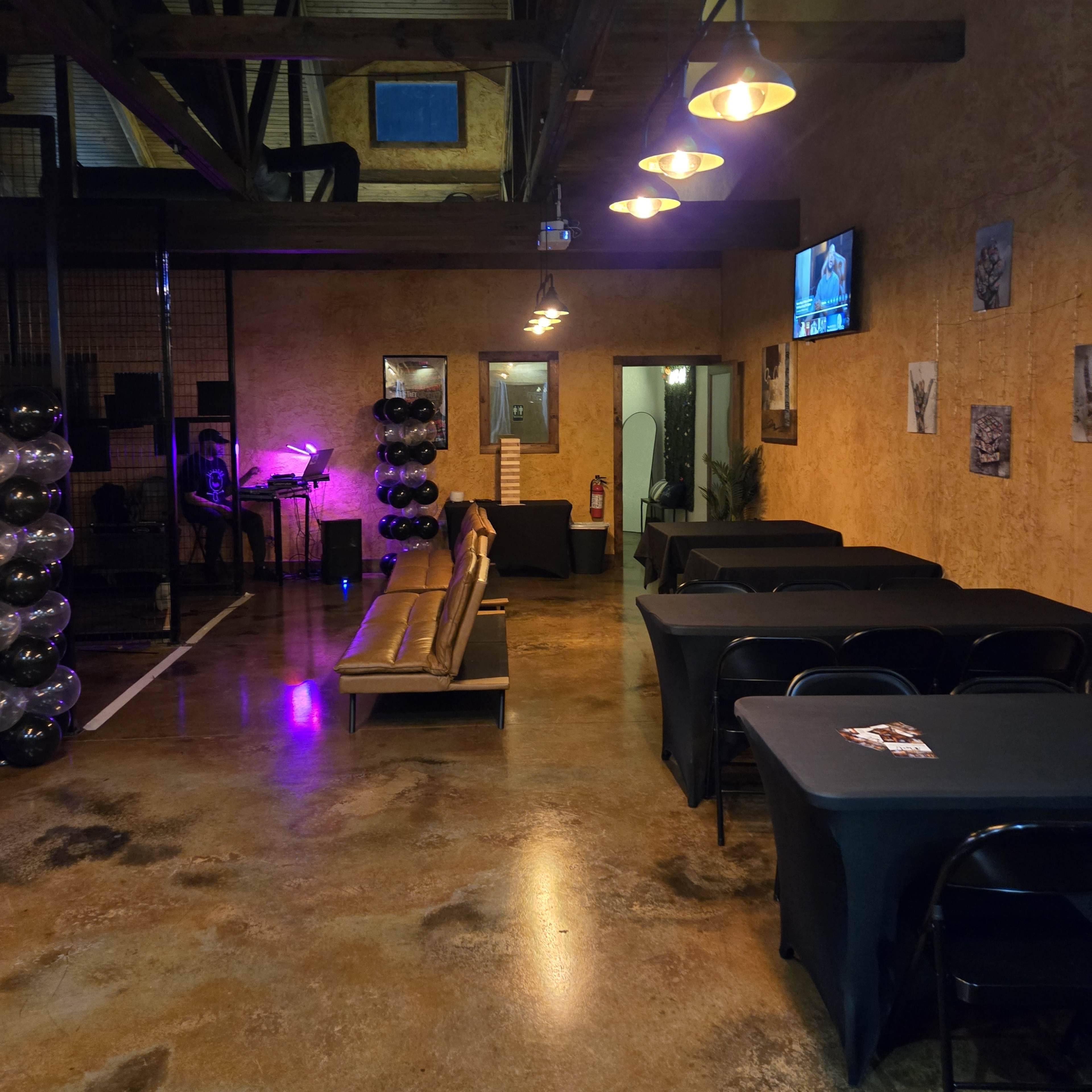 Relaxing Lounge Space with Axe Throwing Lanes Image in Cedar Hill, Cedar Hill, TX