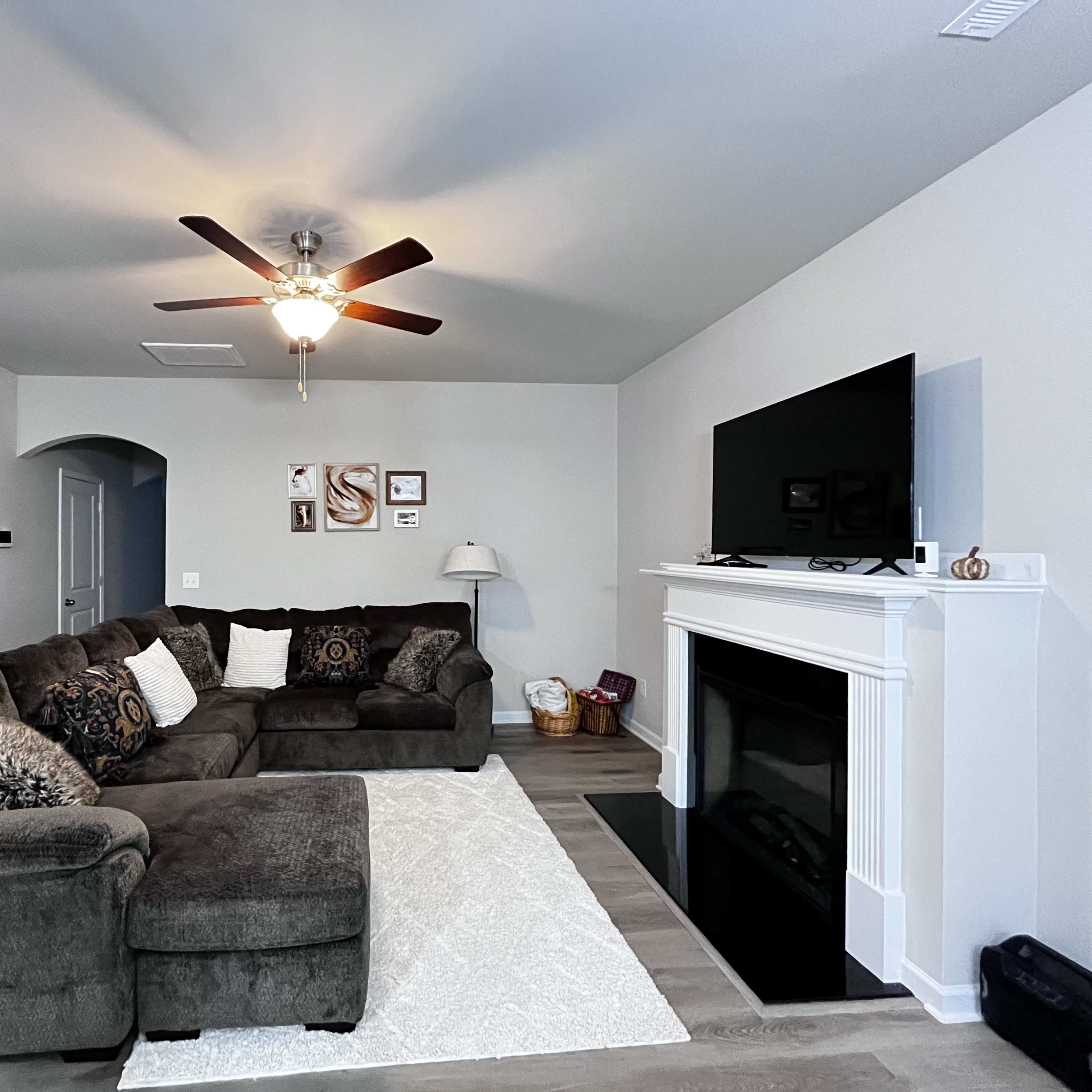 Chic and cozy gathering space in East Charlotte. Image in Silverwood, Charlotte, NC