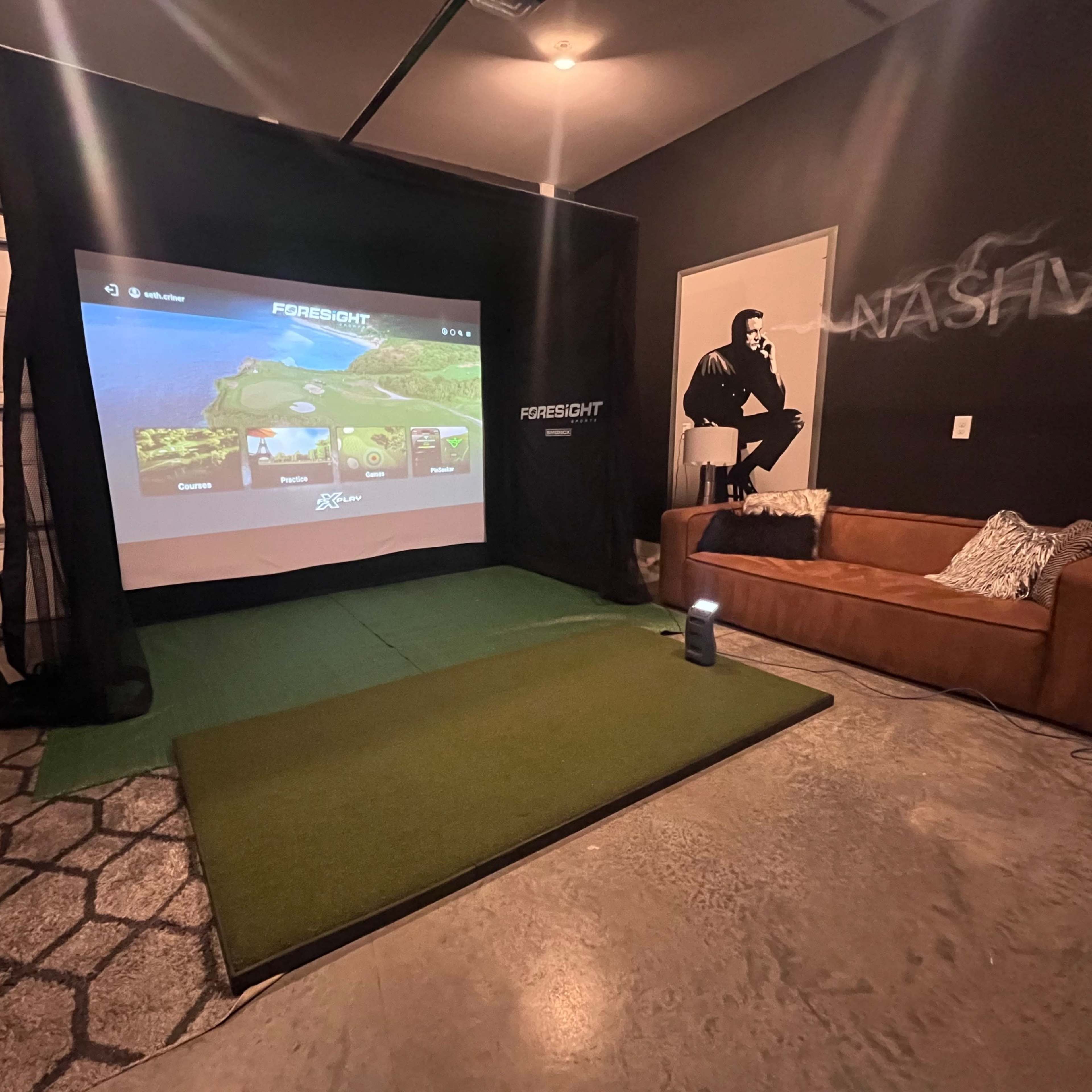 Private Golf Simulator! Image in Nashville, Nashville, TN