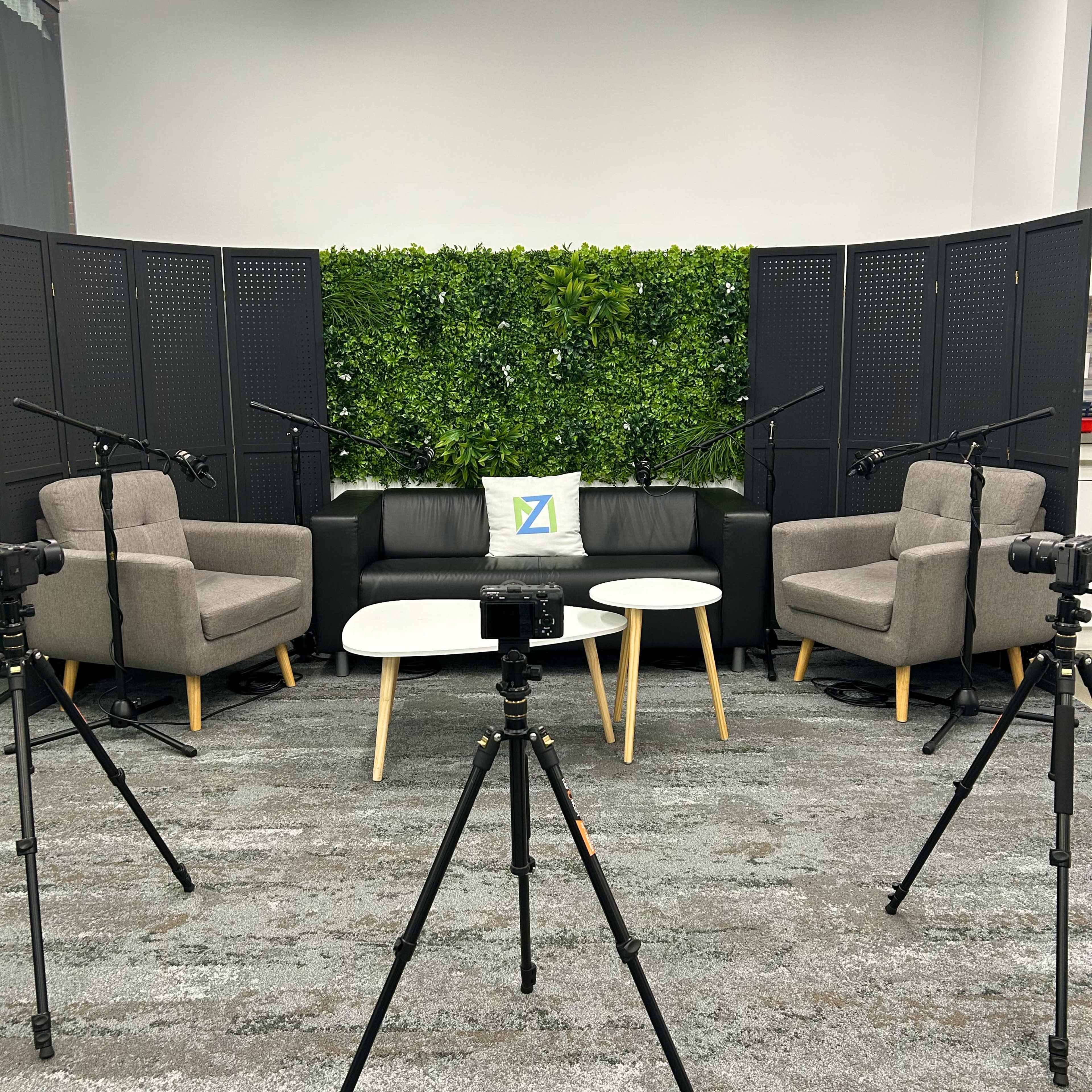 Video Podcast Recording Studio in Orange County, CA Image in Irvine Spectrum Center, Irvine, CA