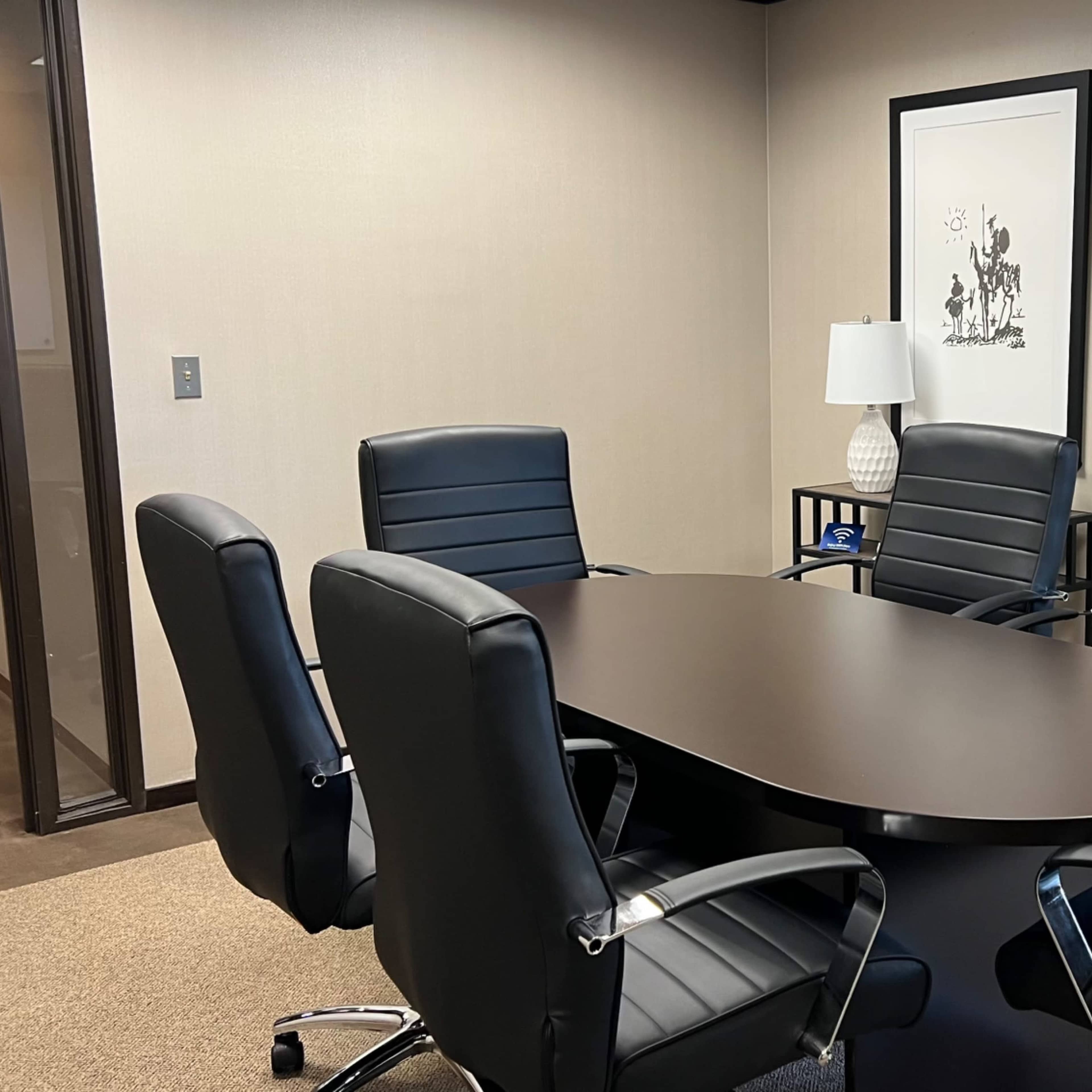Secluded Meeting Space for 6 in Livonia w/ TV Image in Livonia, Livonia, MI