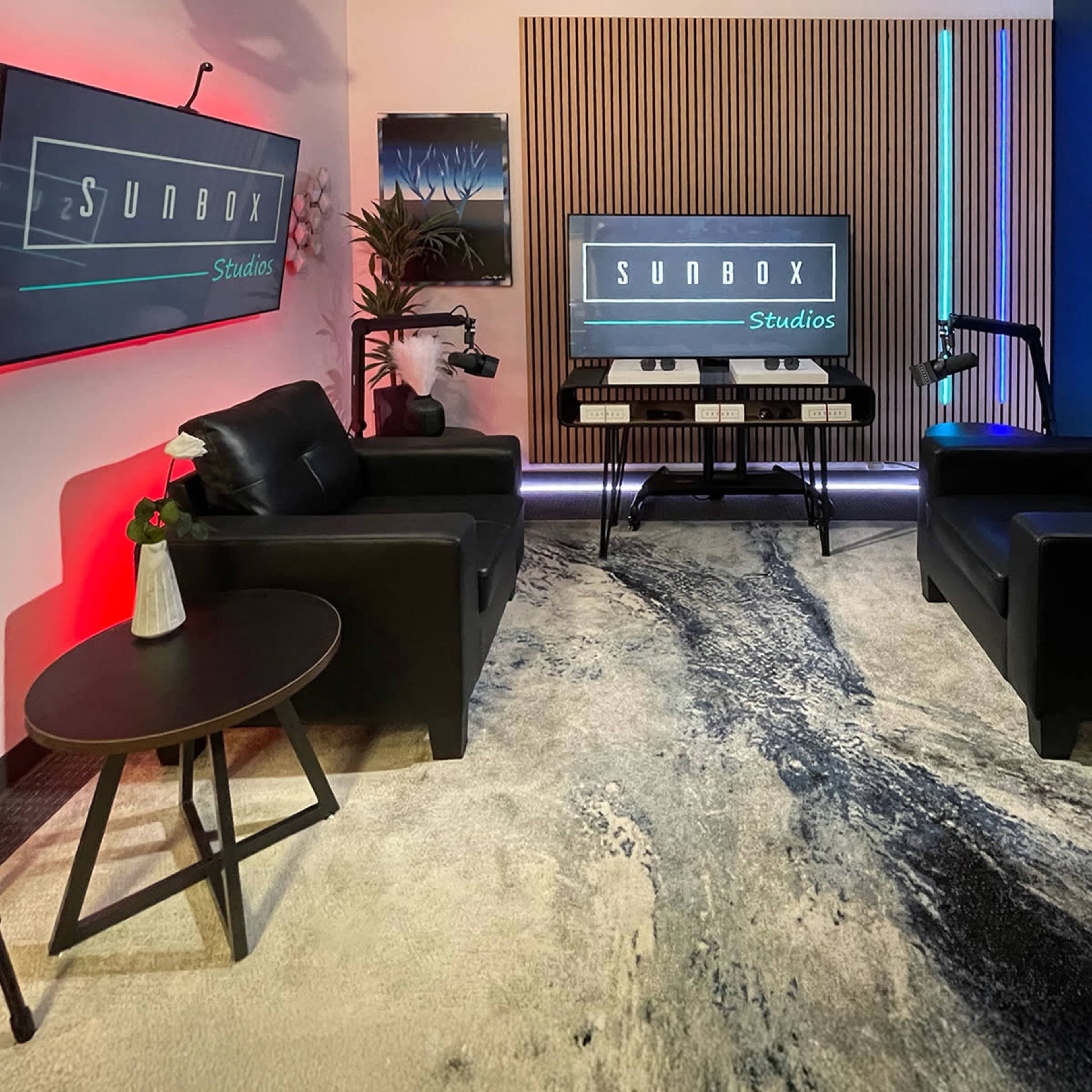 Centrally Located Podcast Studio in South Orange County - Sunbox Studios Image in Rancho Santa Margarita, Rancho Santa Margarita, CA