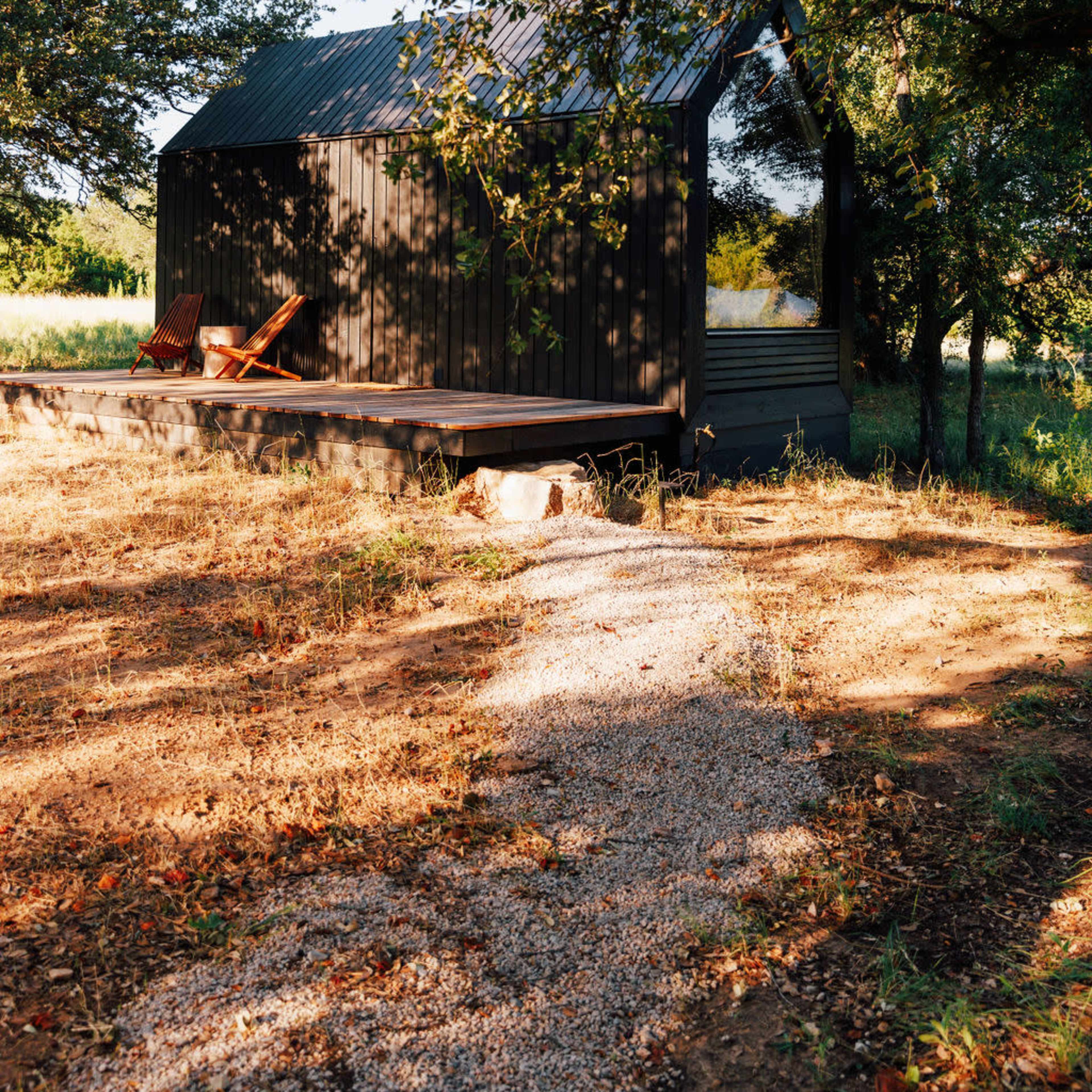 Rural Outdoor Kitchen and Event Space Image in , Round Mountain, TX