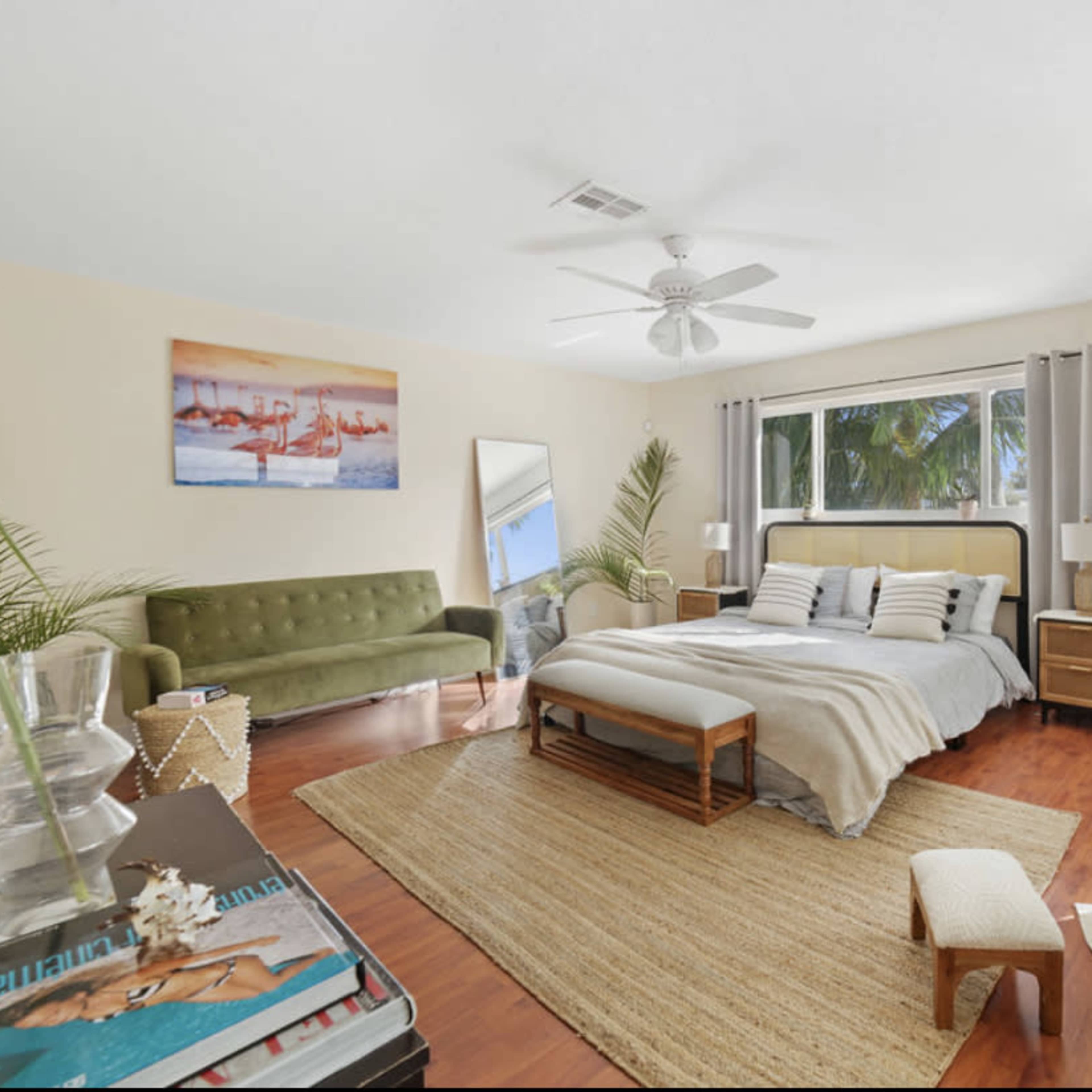 Waterfront Beach House w Pool, Hammock and Fireplace Image in North Central, Hollywood, FL