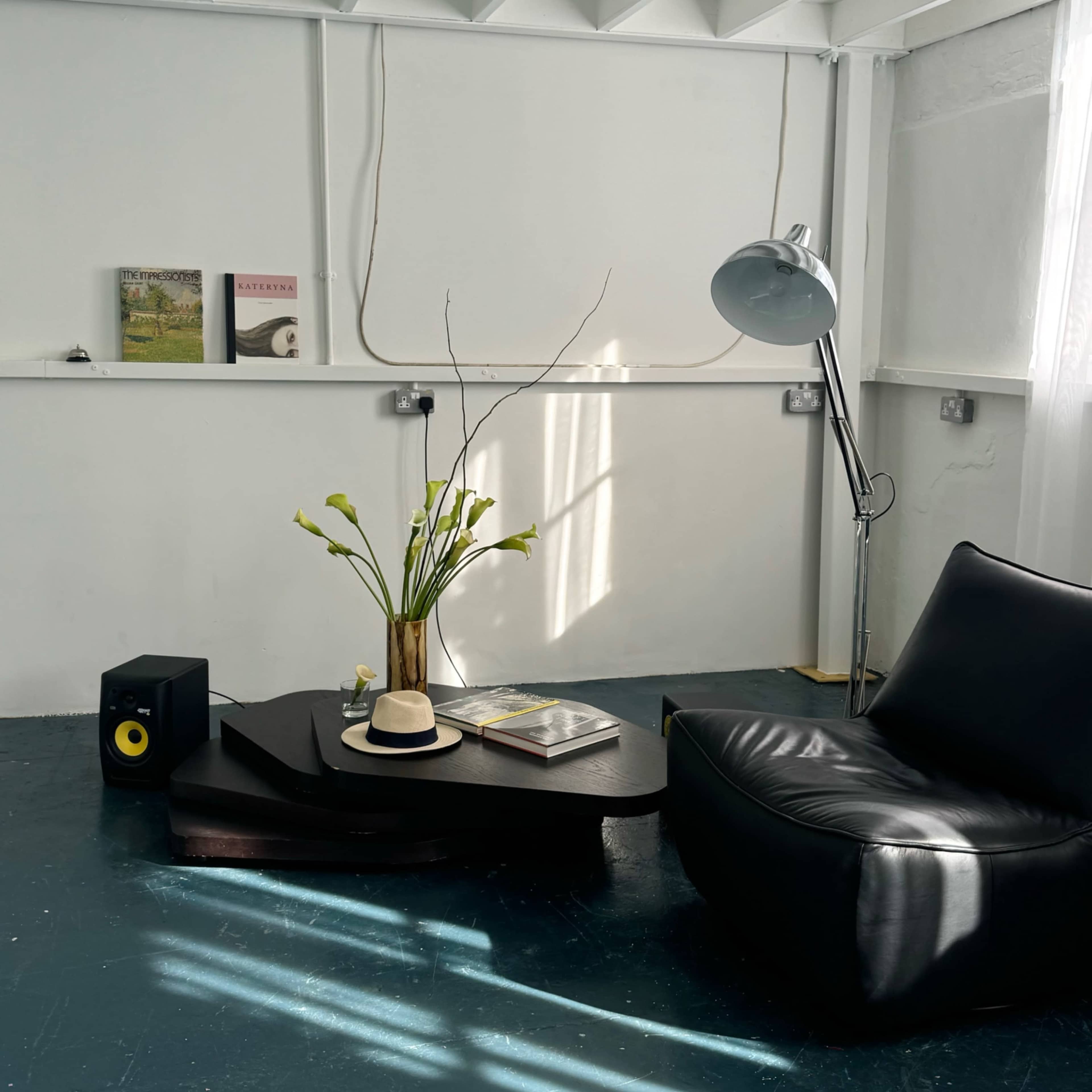 Industrial style loft space. Image in Lambeth, London, England
