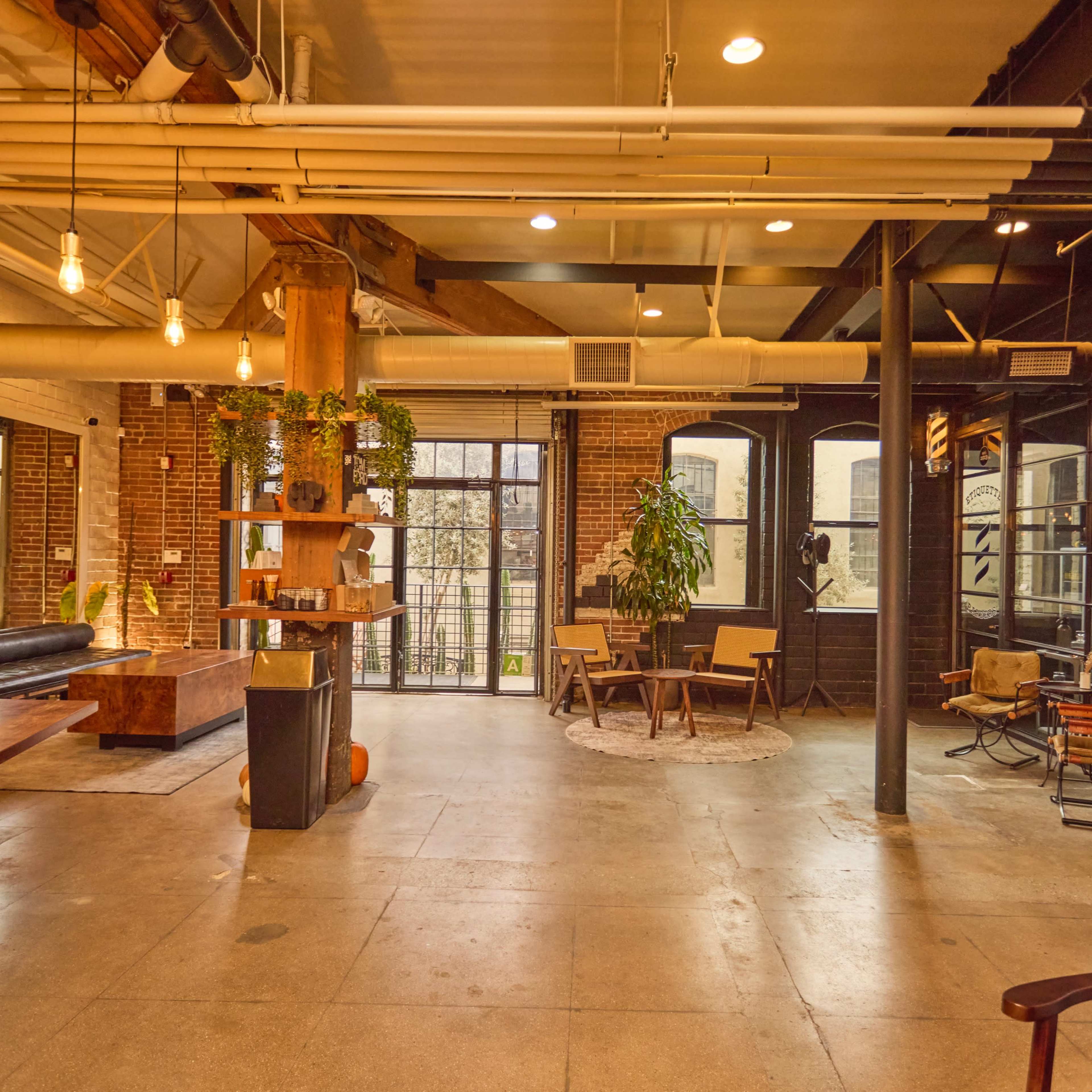 Coffee Shop // Bar // Downtown, Industrial, Loft. Image in Central LA, Los Angeles, CA