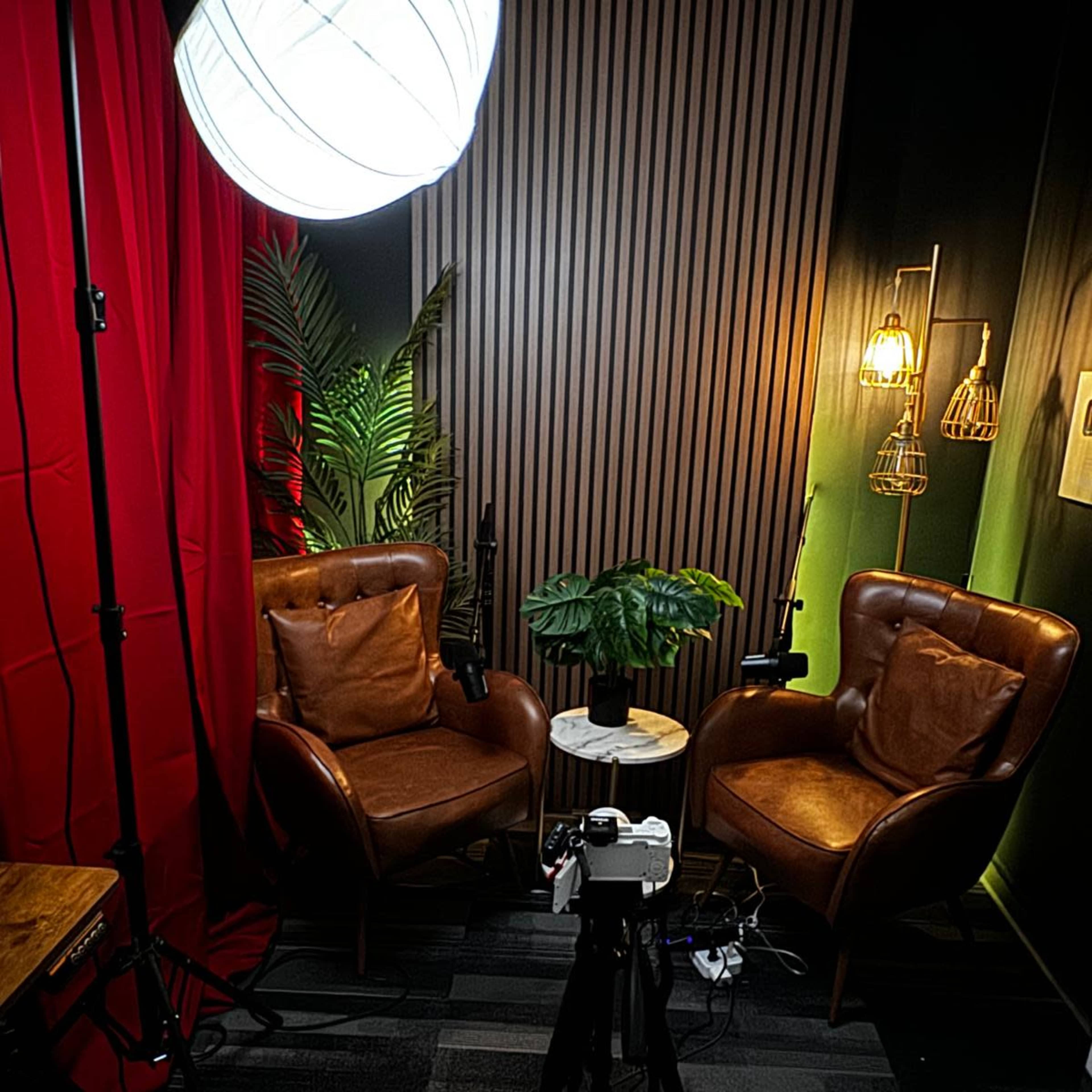 Modern Podcast Studio Image in Mission Beach, San Diego, CA