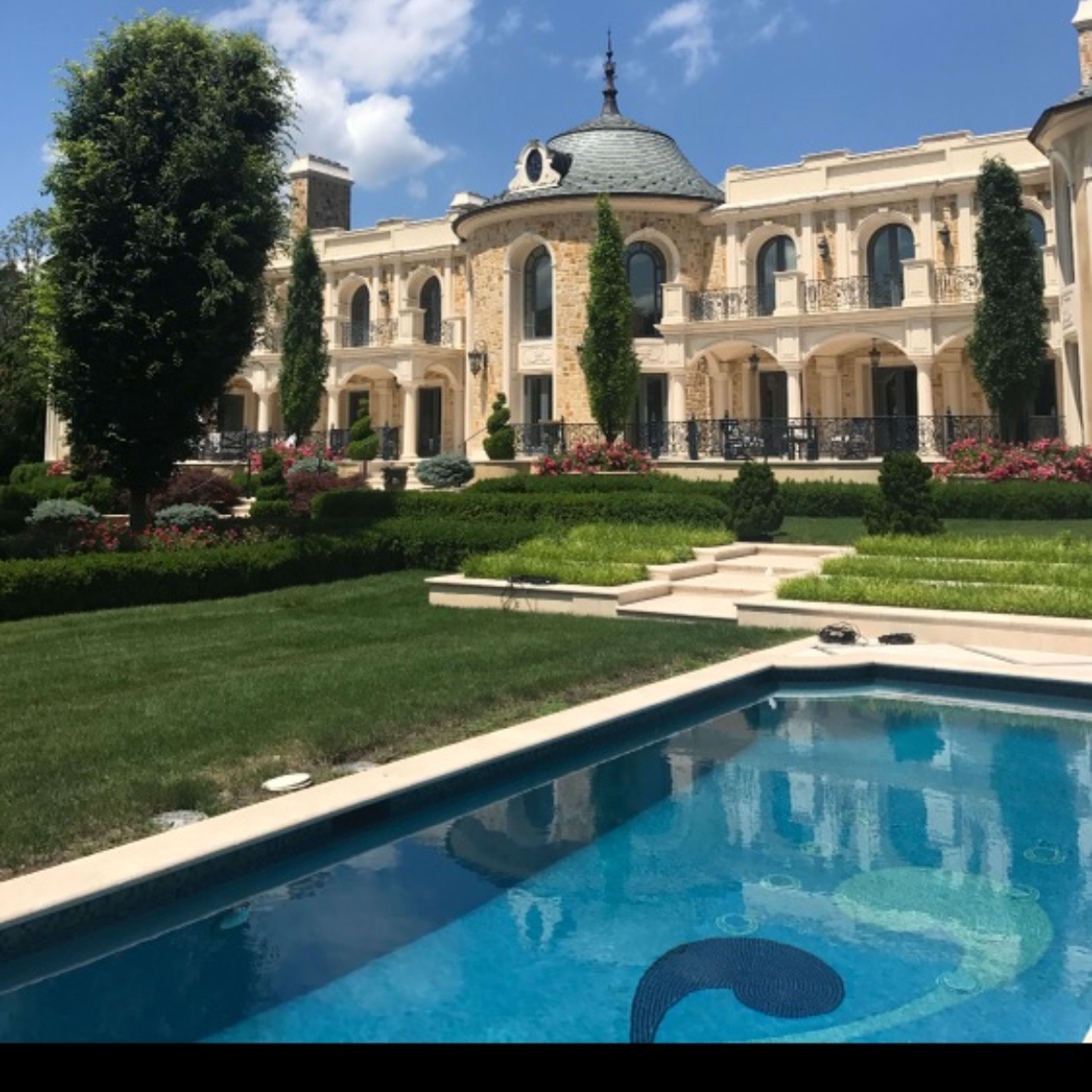 Parisian Mansion near NYC with Indoor & Outdoor Swimming Pool Image in Alpine, Alpine, NJ