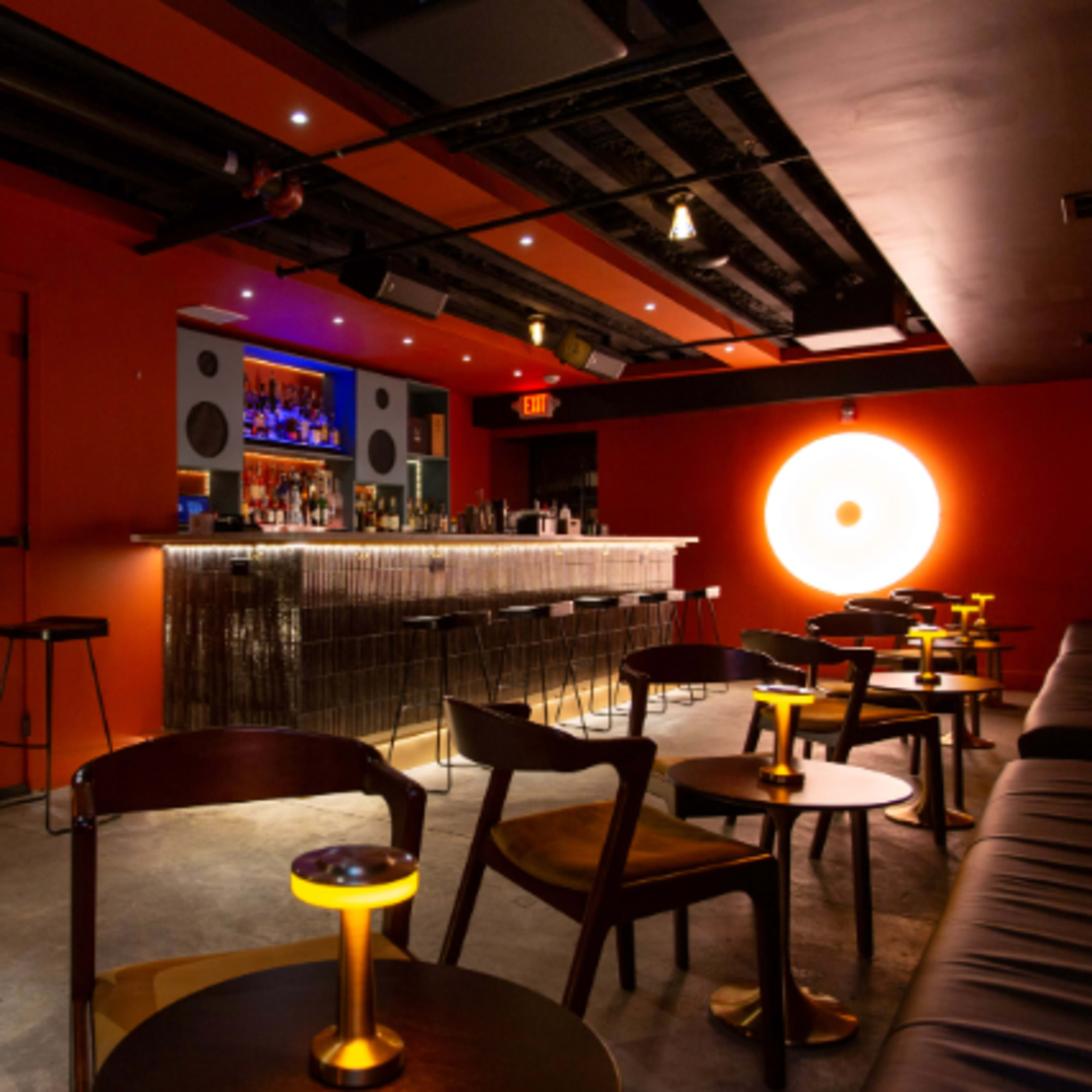 Intimate Speakeasy Lounge with Vinyl Wall & Craft Cocktails Image in Northwest Washington, Washington, DC