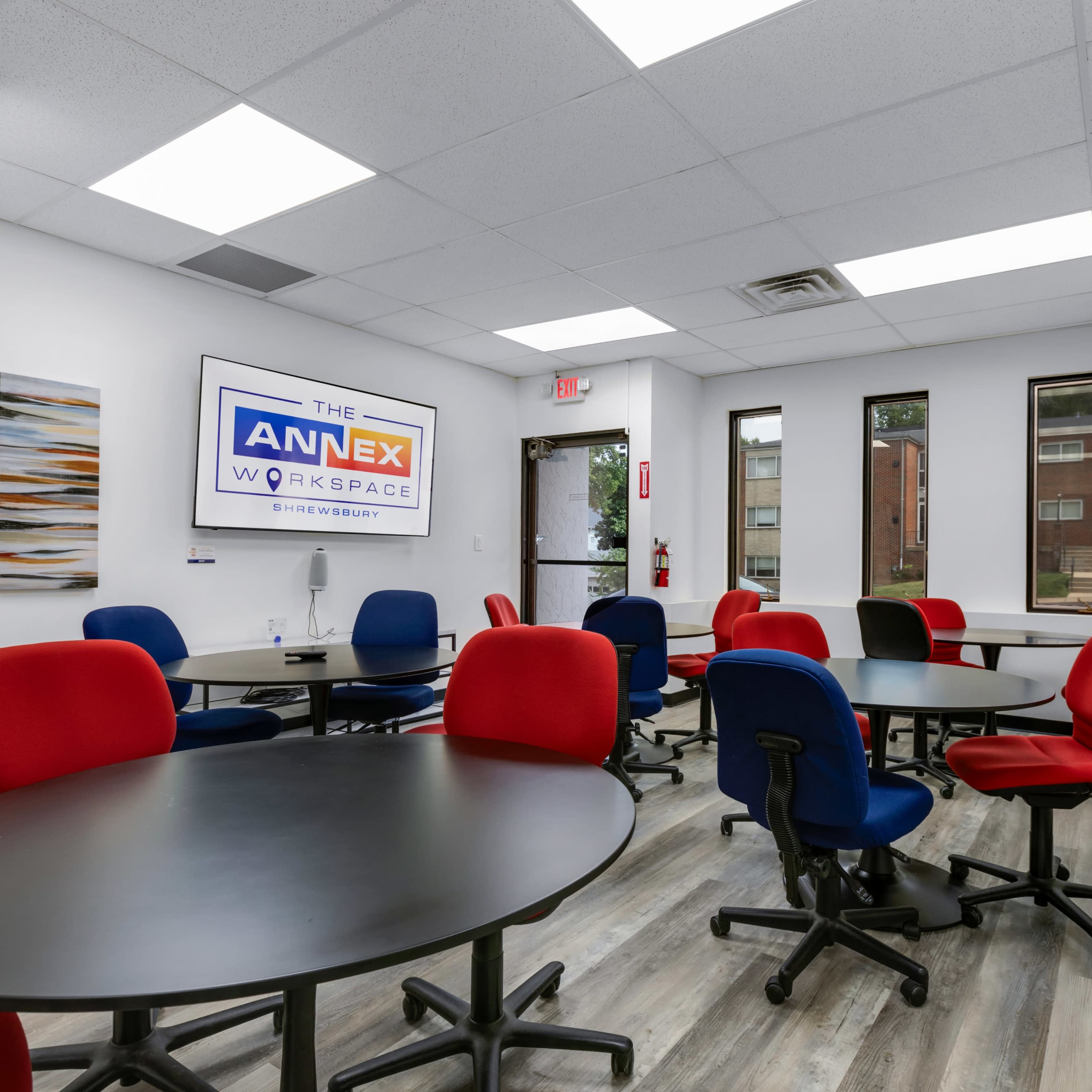 Executive training space and conference room in the greater St. Louis area. Image in Jefferson Township, St. Louis, MO