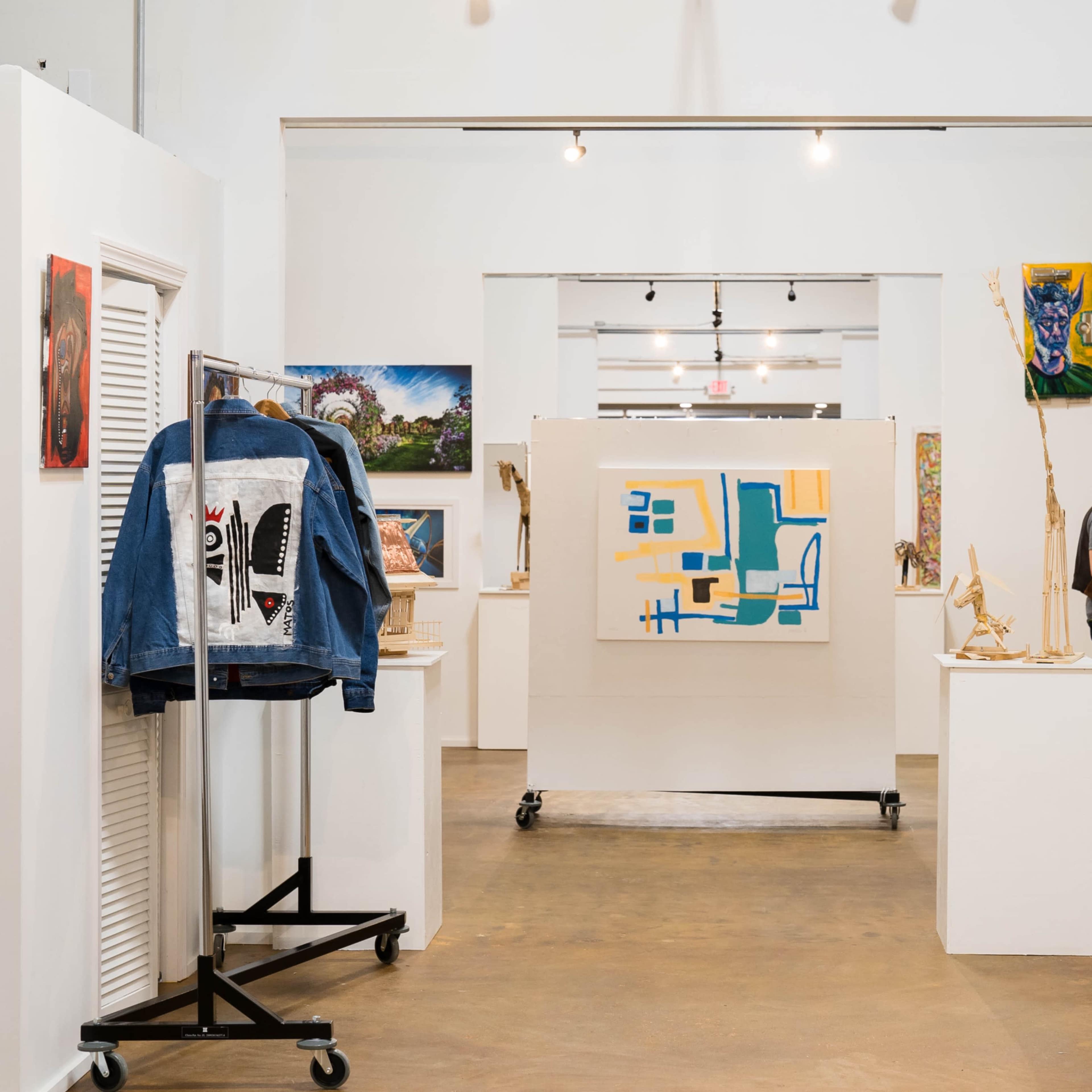 Roomy Urban Space featuring Local Art Image in Parkville, Hartford, CT