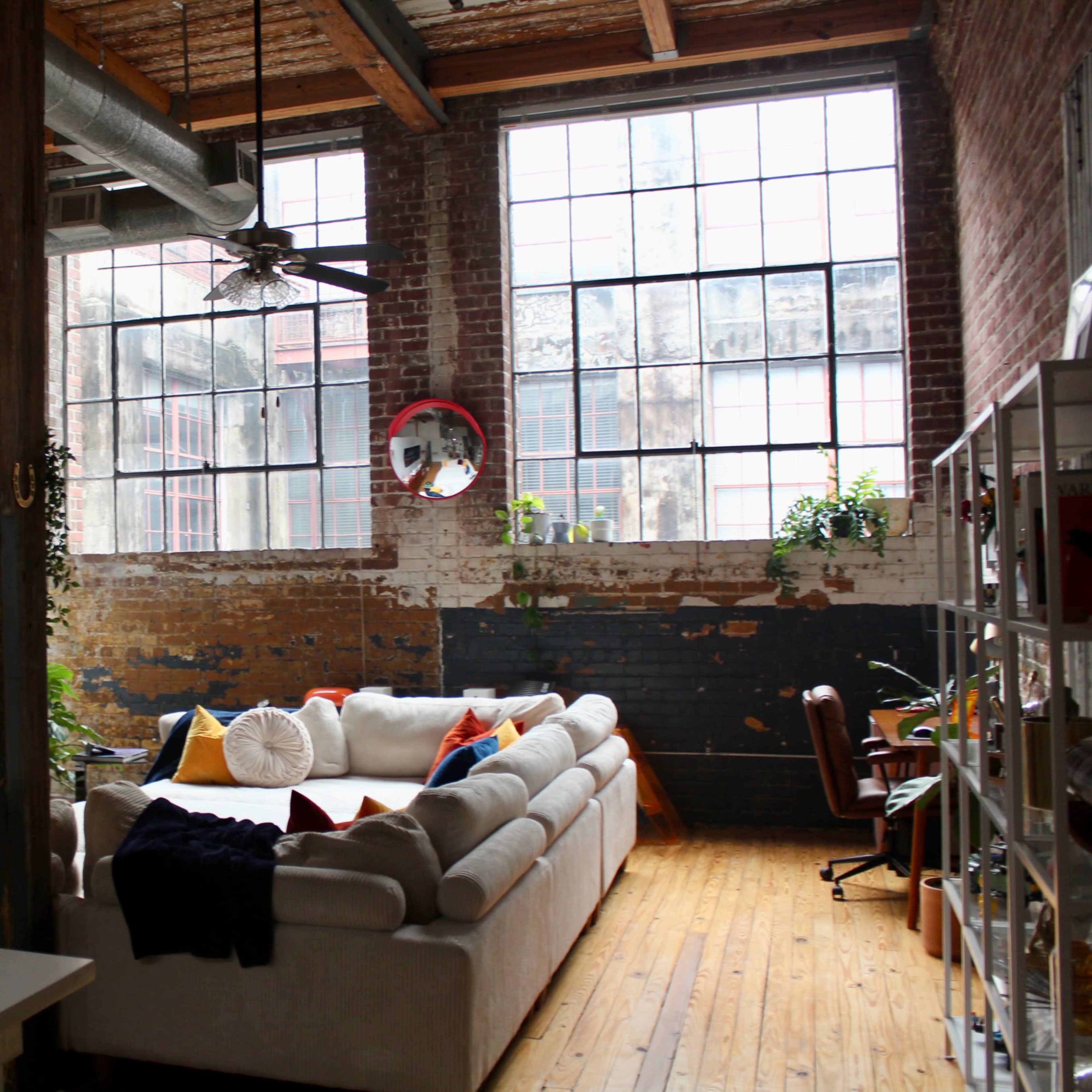 Downtown Industrial Loft with Large Windows Image in Oakland, Atlanta, GA