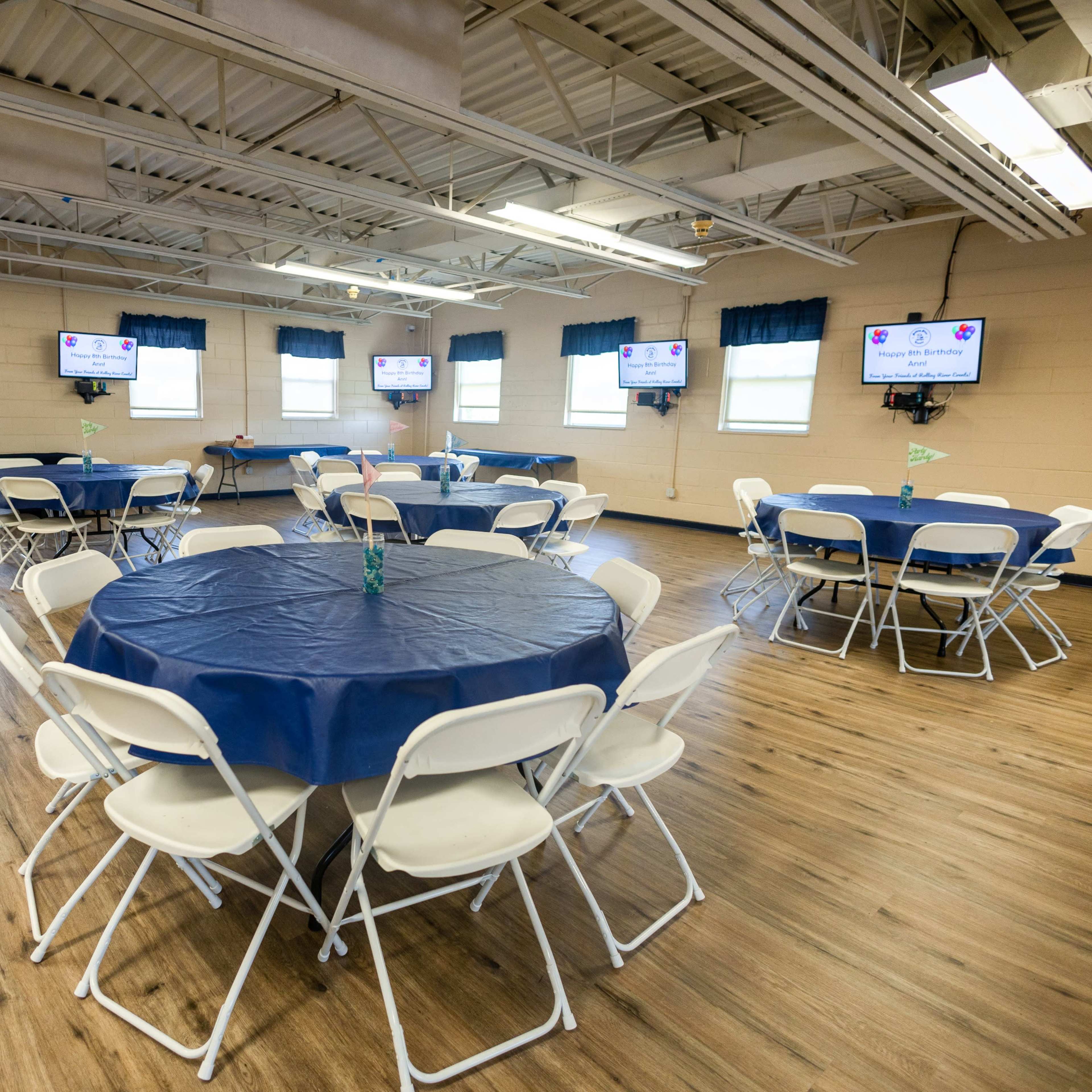 Indoor Air Conditioned Event Space Image in Hempstead, East Rockaway, NY