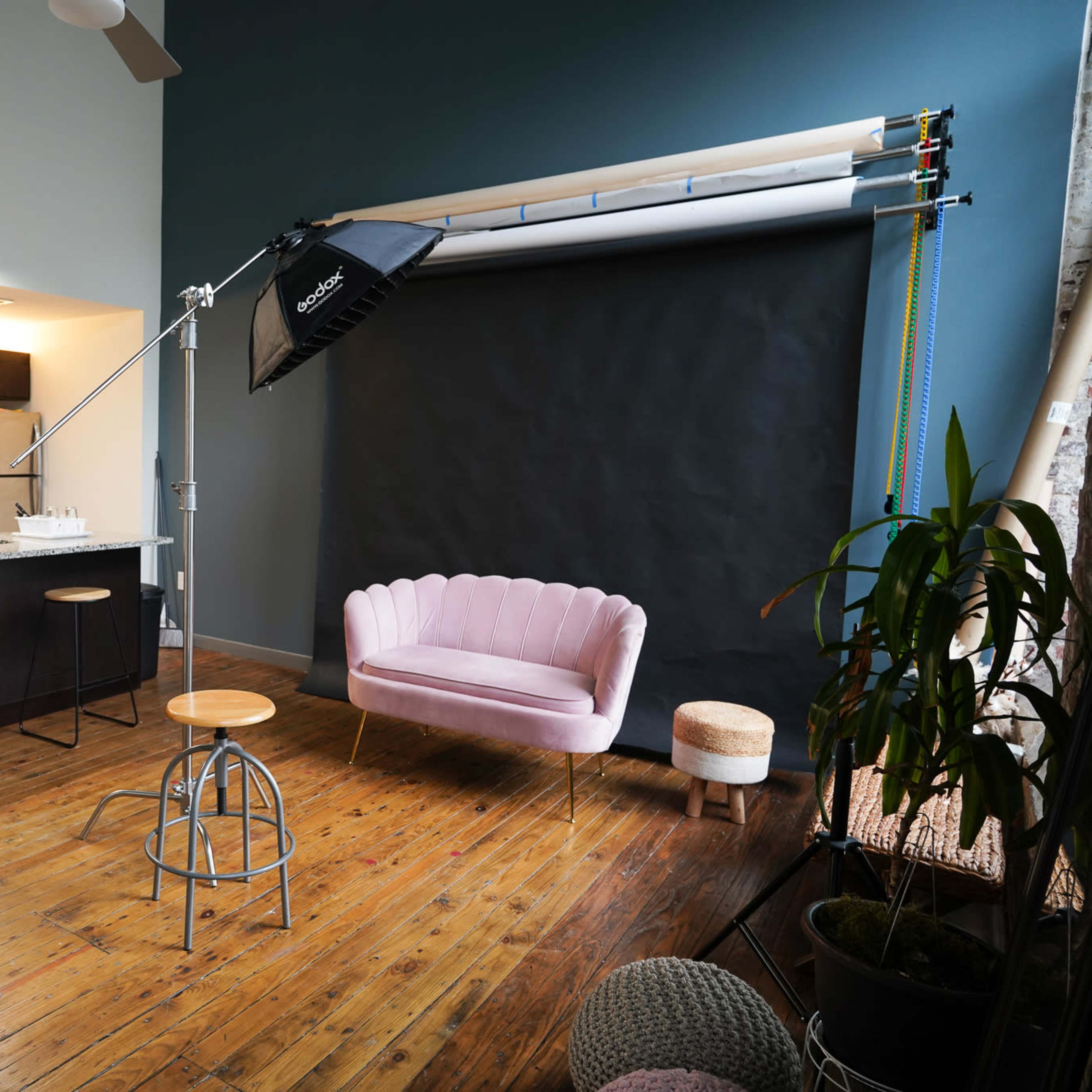 Modern Industrial Loft Studio Image in Belmont, Charlotte, NC