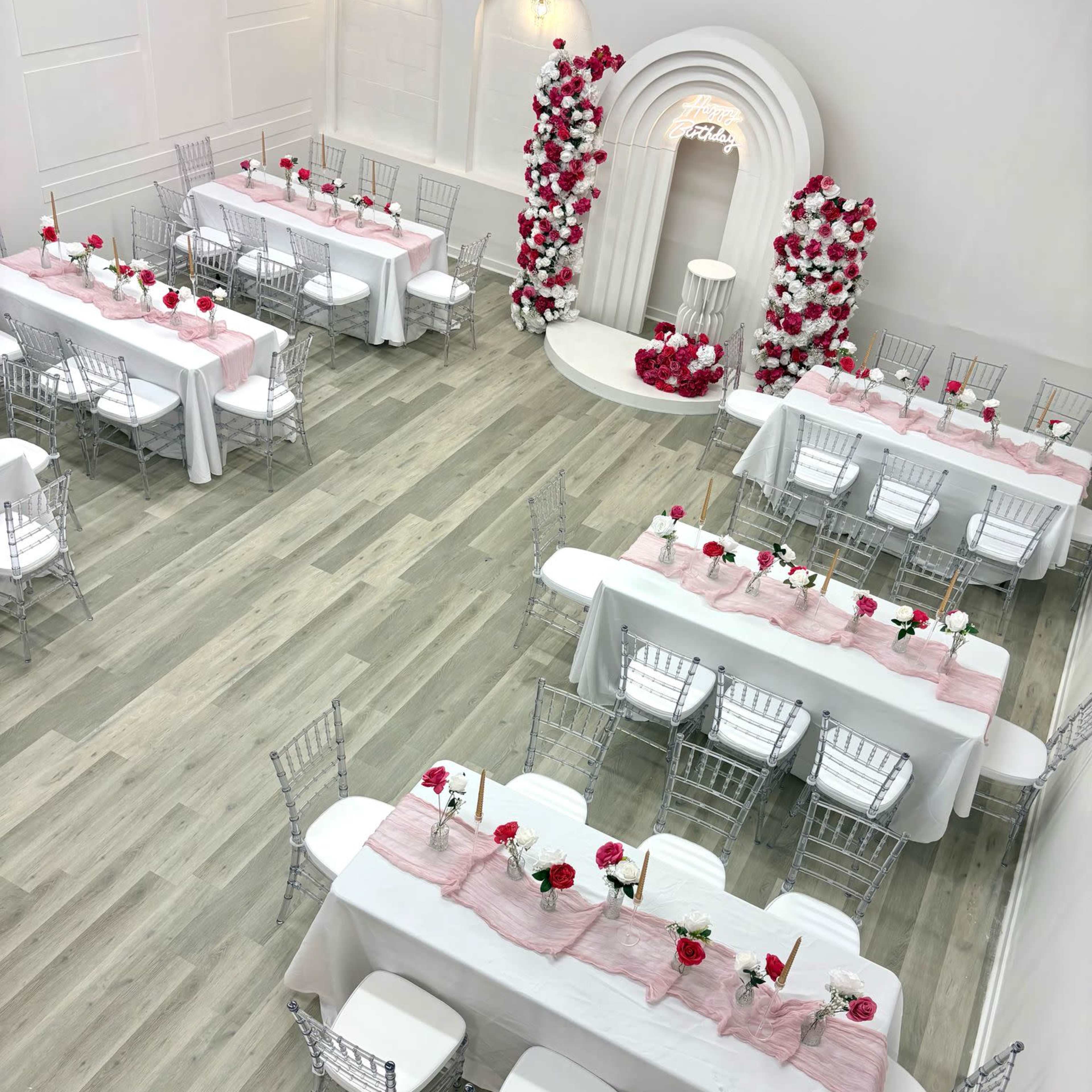 Stunning Fully Decorated Intimate Event Venue Image in Alderwood, Toronto, ON