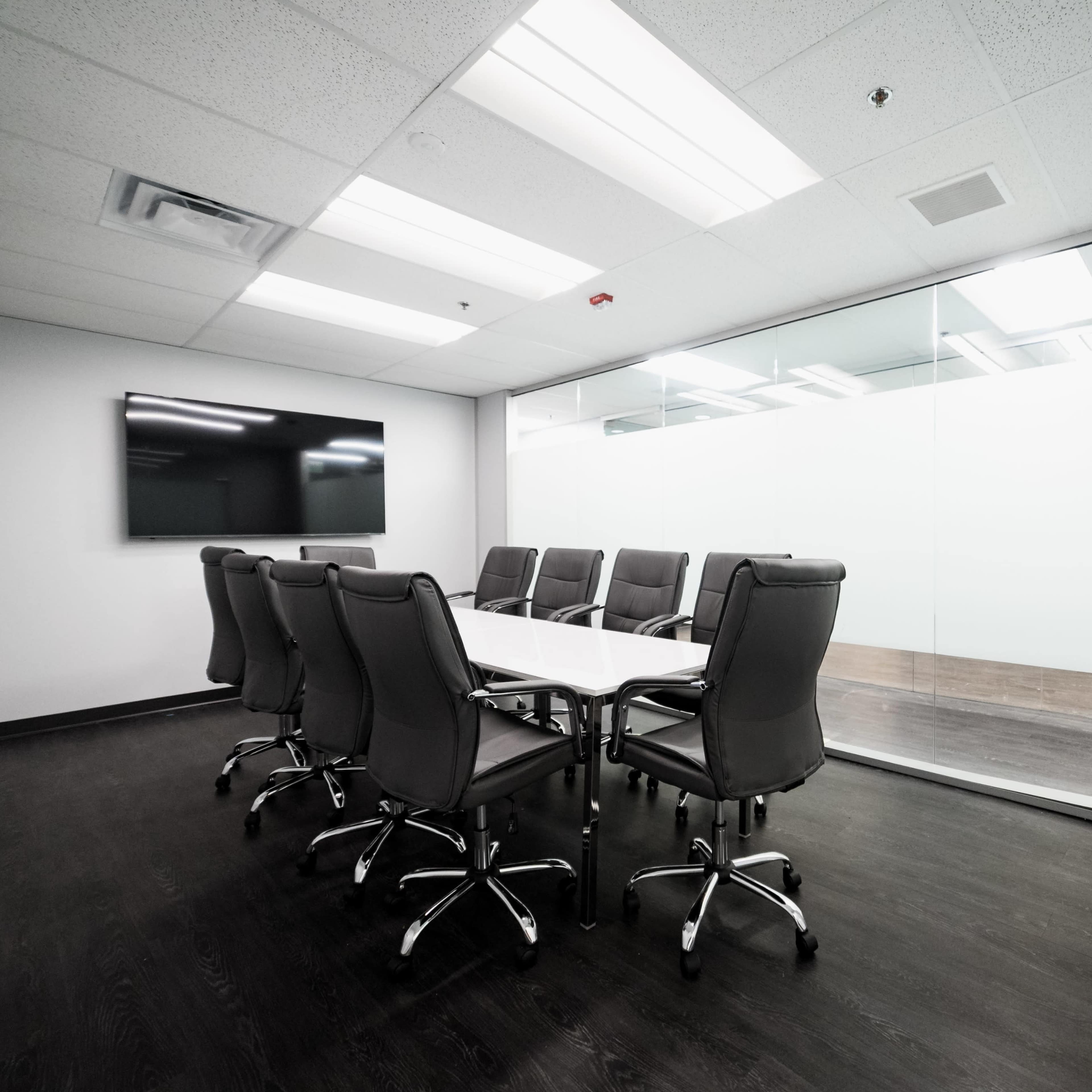Modern Sleek 10 Person Conference Room- Whiteboard/Tv - Towson Image in Towson, Towson, MD