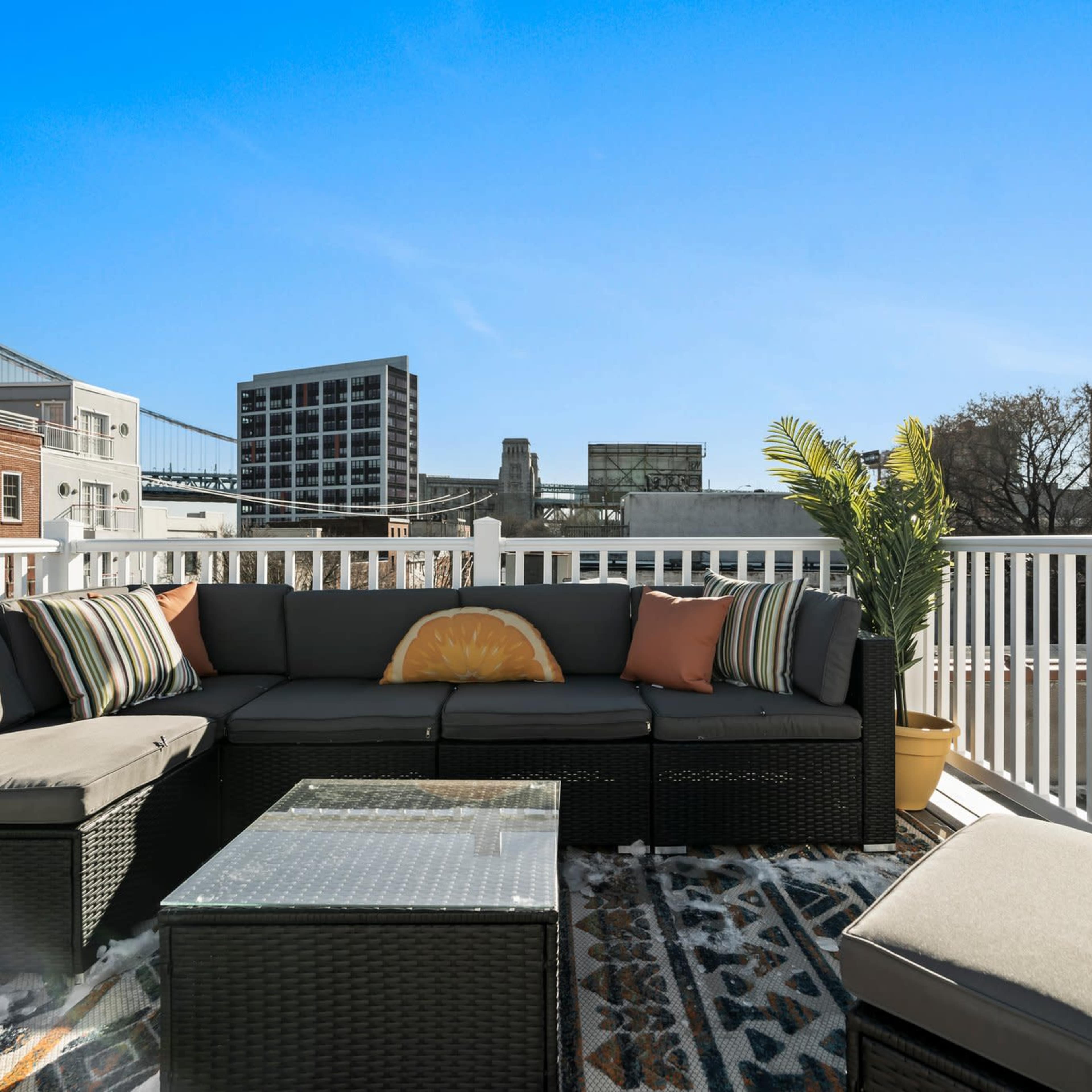 Prime Old City Condo: Free Parking + Skyline Views Image in Center City, Philadelphia, PA