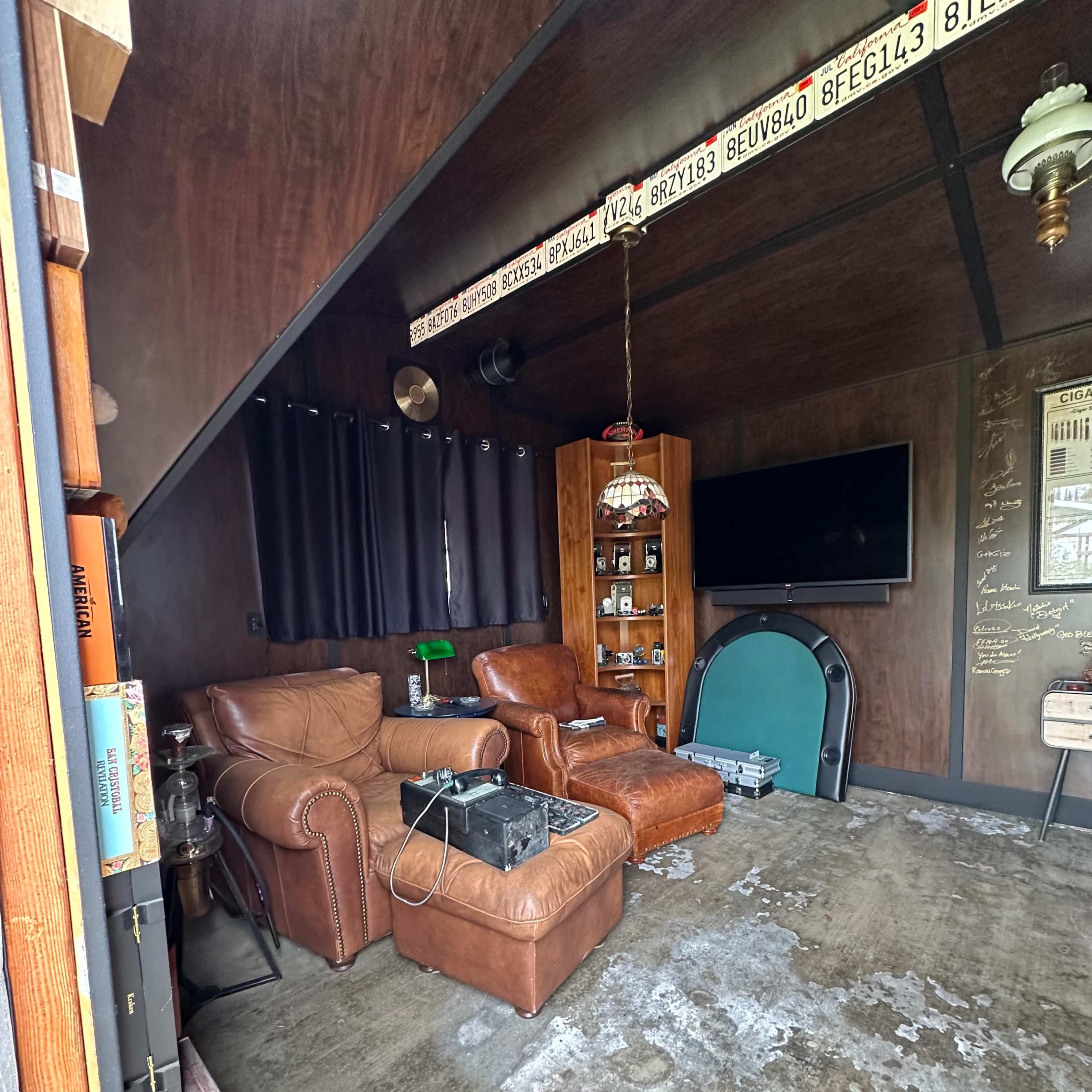 Cigar Lounge – A Vintage Escape in a Rustic Barn Image in Granada Hills, Los Angeles, CA