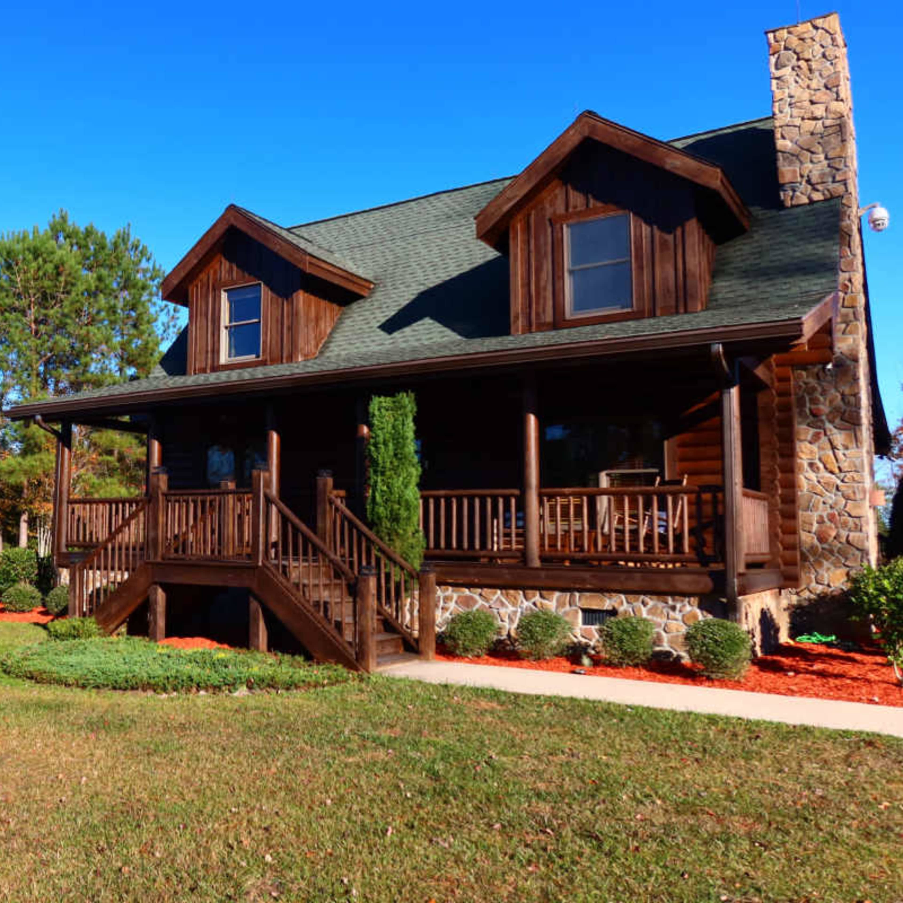 Scenic Wedding & Event Venue with Log Cabins, Ponds, and Rustic Elegance in North Carolina Image in , Nakina, NC