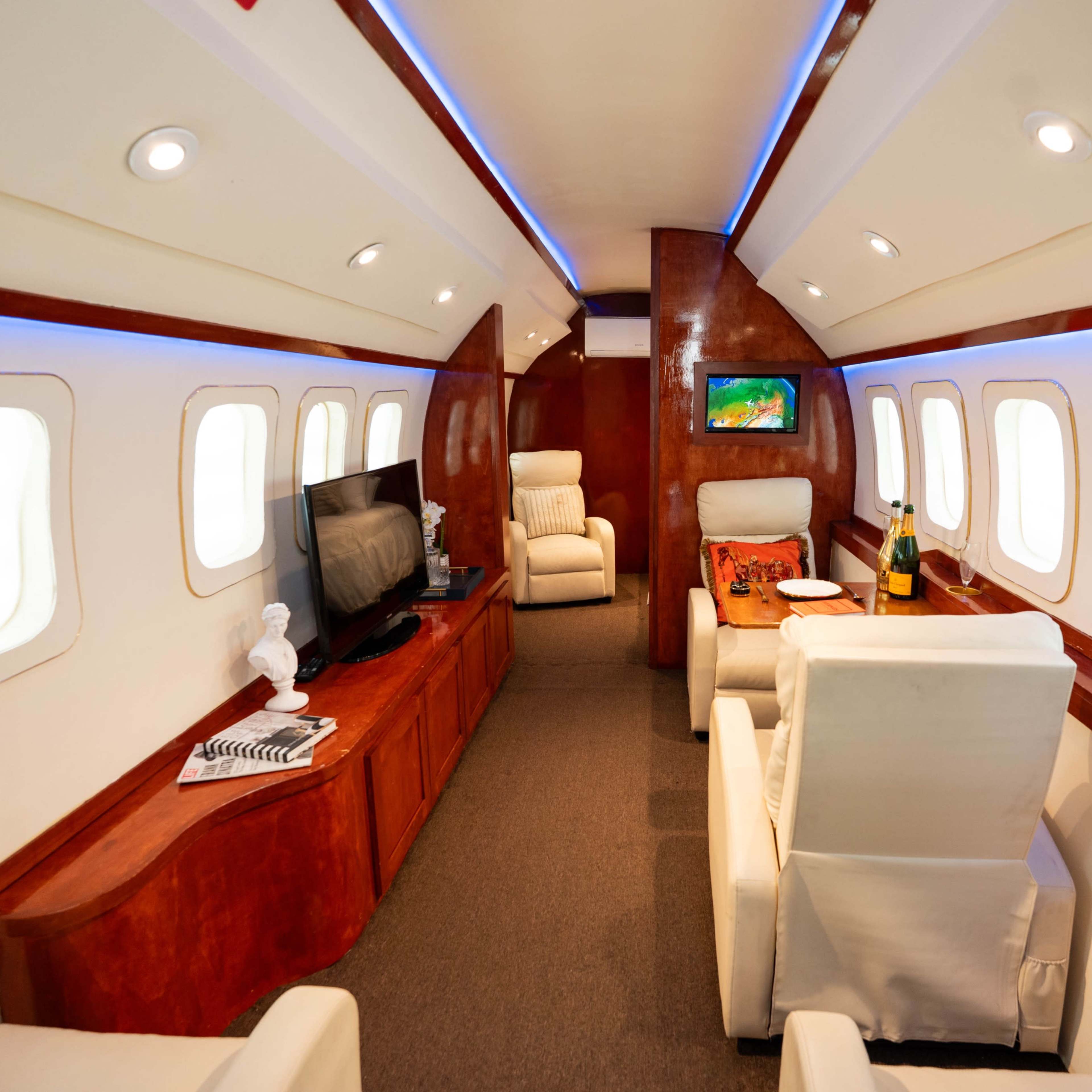 NEWLY UPGRADED Private Jet Realistic Luxury Set Image in Northeast Houston, Houston, TX