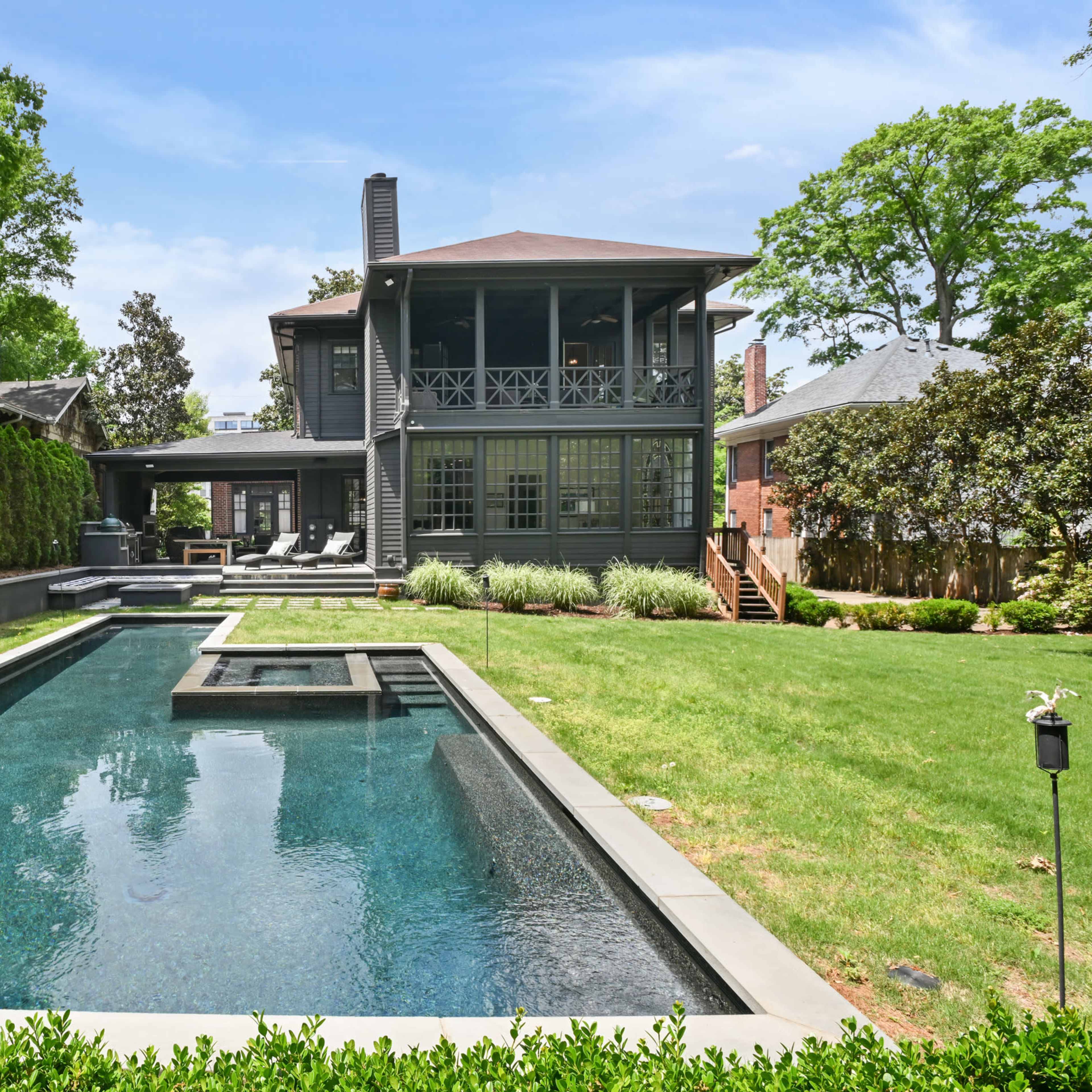 Bon Royale - 4BR Gem with Pool, Yard, Workspace Image in Poncey-Highland, Atlanta, GA