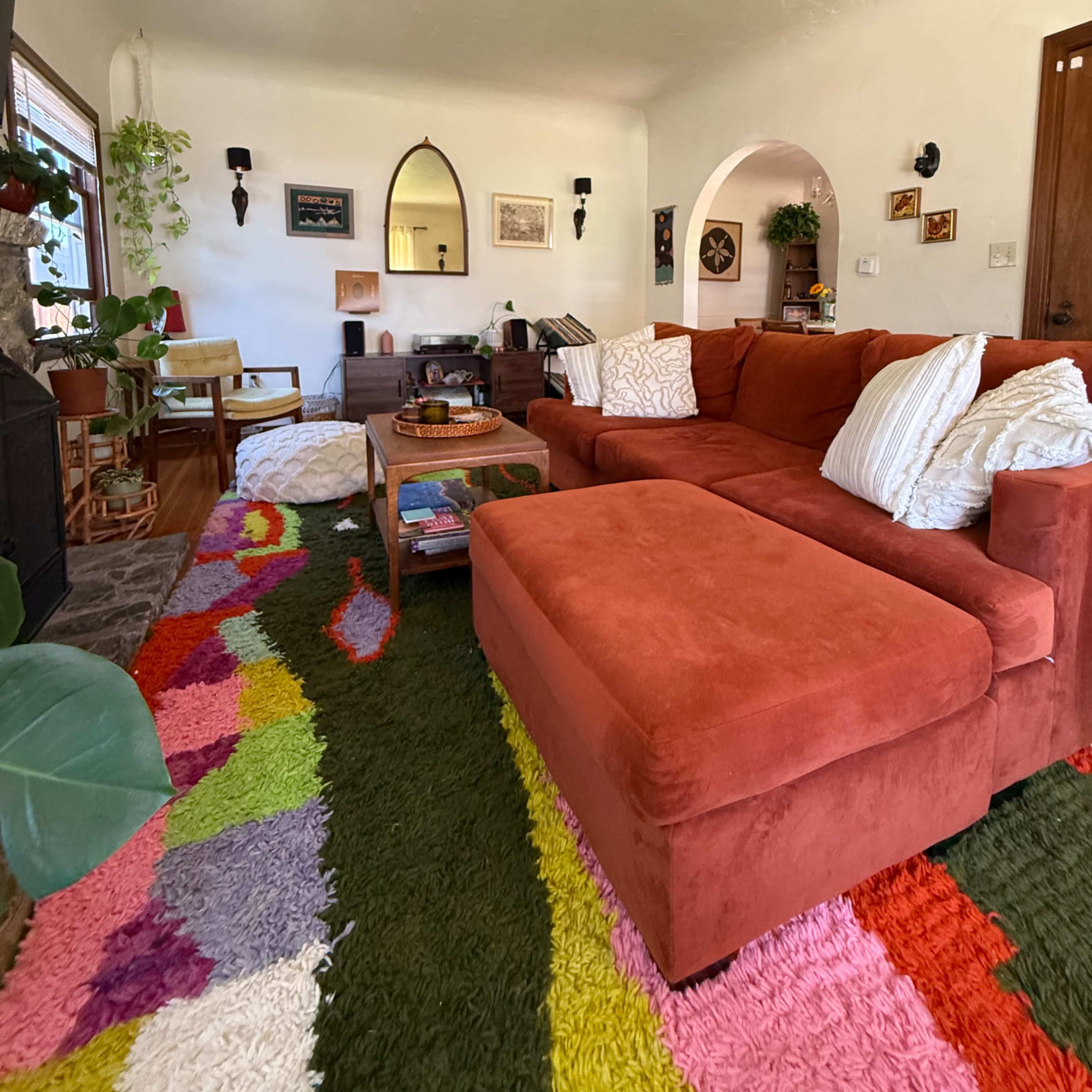 Groovy 70s Hideaway with Bold Color + Vintage Vibes Image in North Park, San Diego, CA