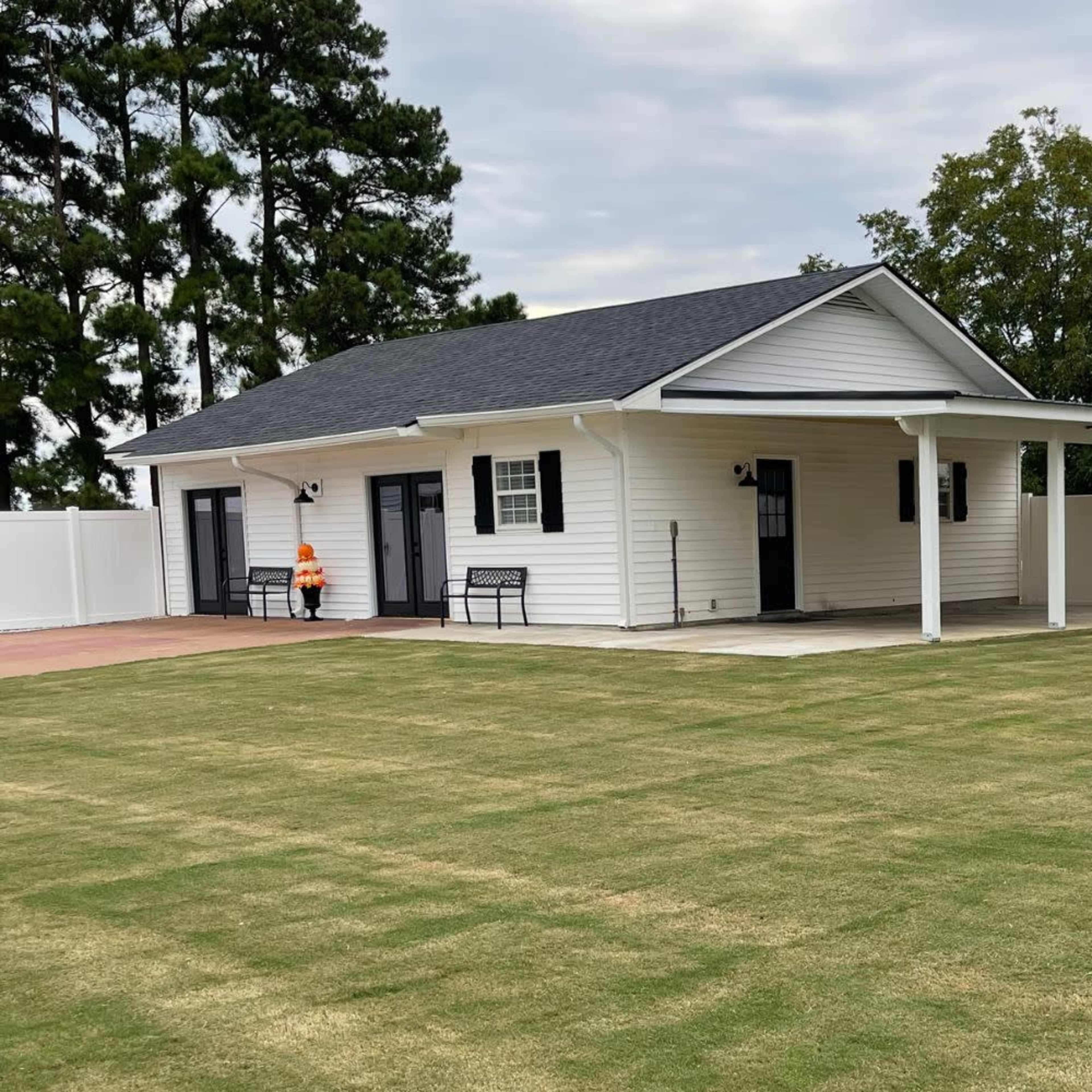 Farmhouse Pavilion with Private Patio and Fenced-in Event Space Image in , Clayton, NC