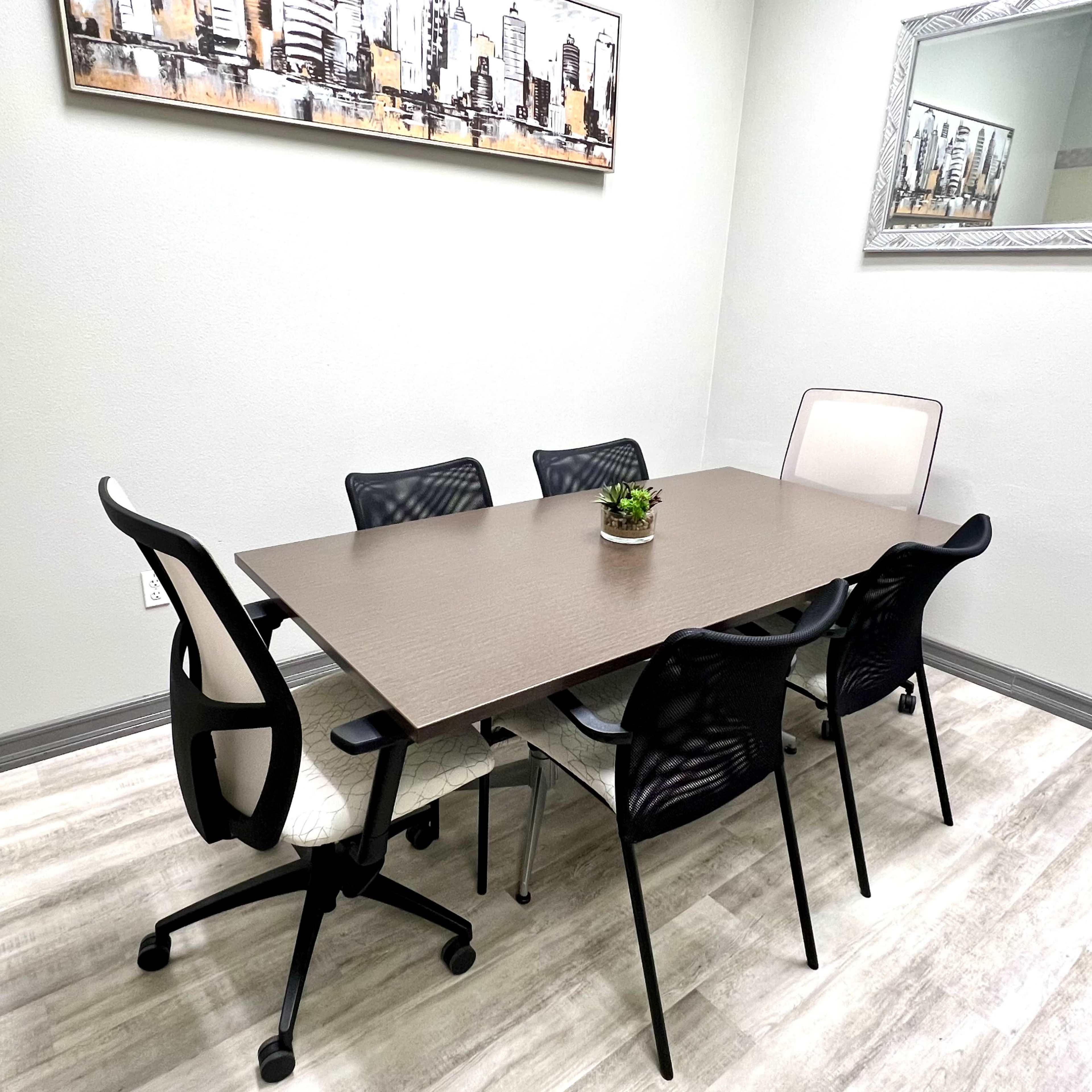 Executive Meeting Room for 6 with TV Image in Carlsbad, Carlsbad, CA