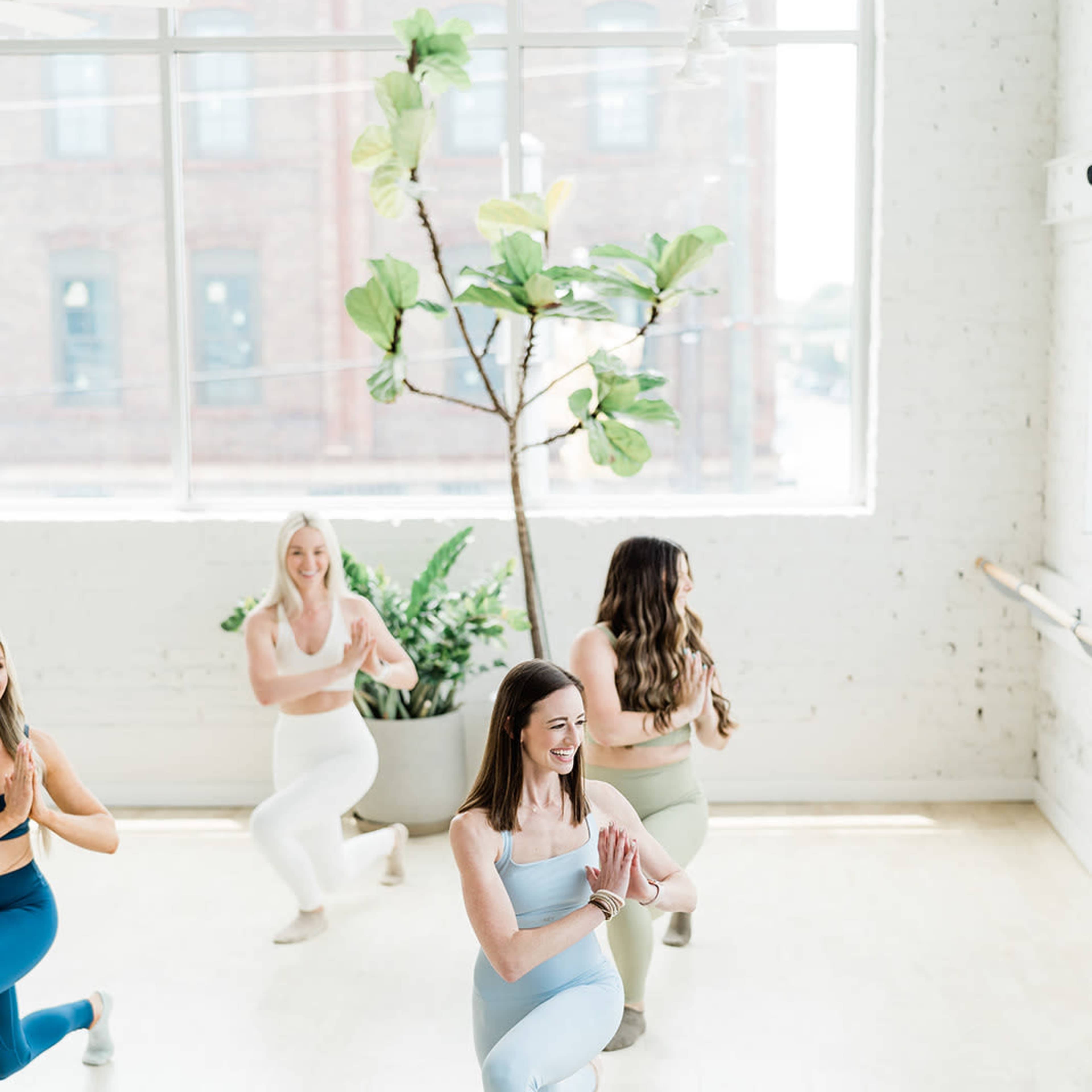 Tons of natural light, open second story fitness studio Image in Southside, Birmingham, AL